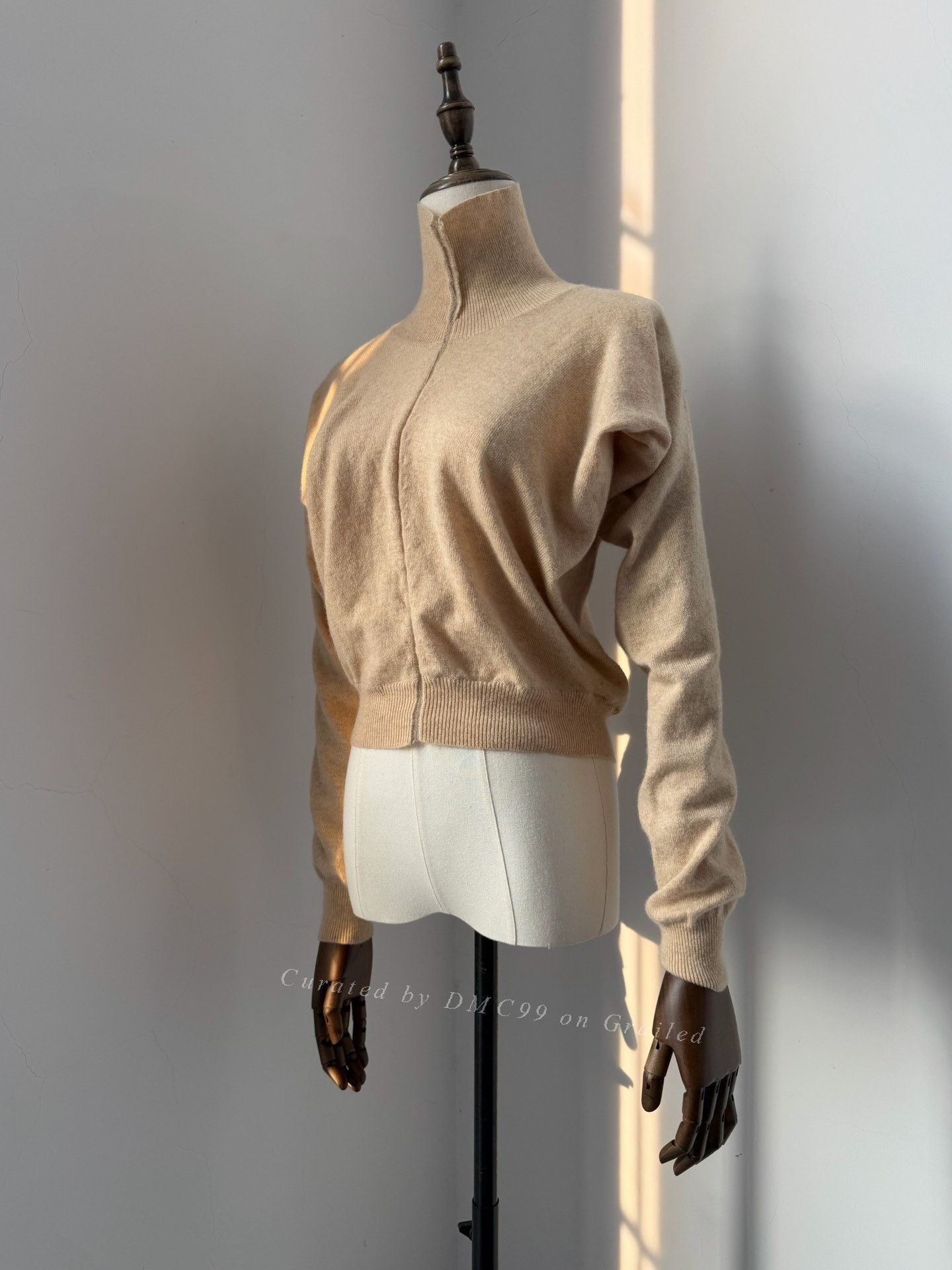 Rei Kawakubo Comme des Garçons 1997 Kite Sleeve Cashmere Sweater Size M / US 6-8 / IT 42-44 - 7 Thumbnail
