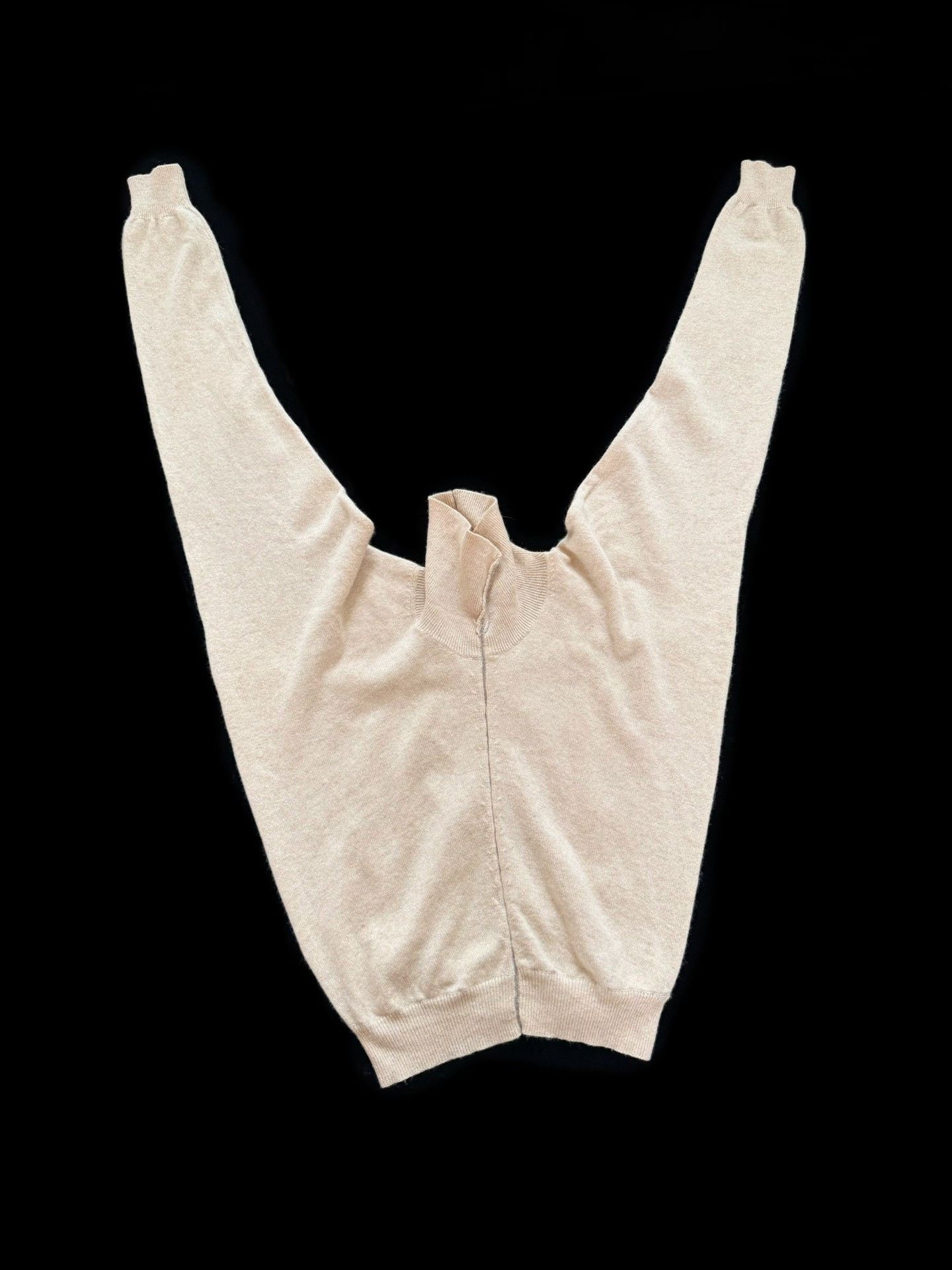 Rei Kawakubo Comme des Garçons 1997 Kite Sleeve Cashmere Sweater Size M / US 6-8 / IT 42-44 - 2 Thumbnail