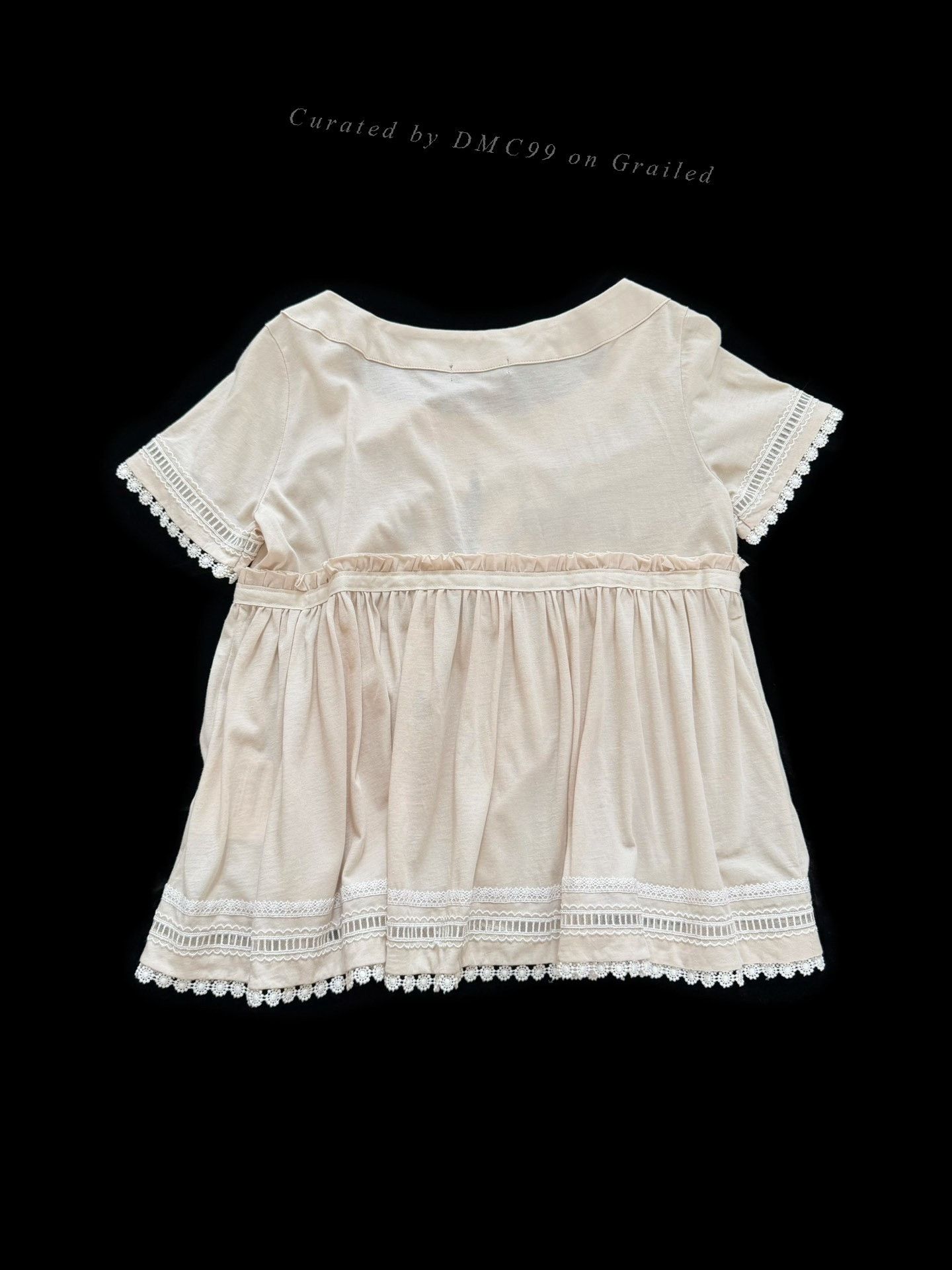 Comme des Garcons Comme des Garçons 2006 Tricot Short Sleeve Top Size M / US 6-8 / IT 42-44 - 2 Thumbnail
