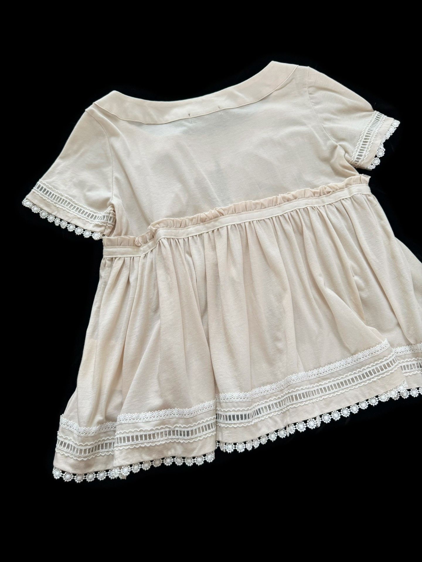 Comme des Garcons Comme des Garçons 2006 Tricot Short Sleeve Top Size M / US 6-8 / IT 42-44 - 5 Thumbnail