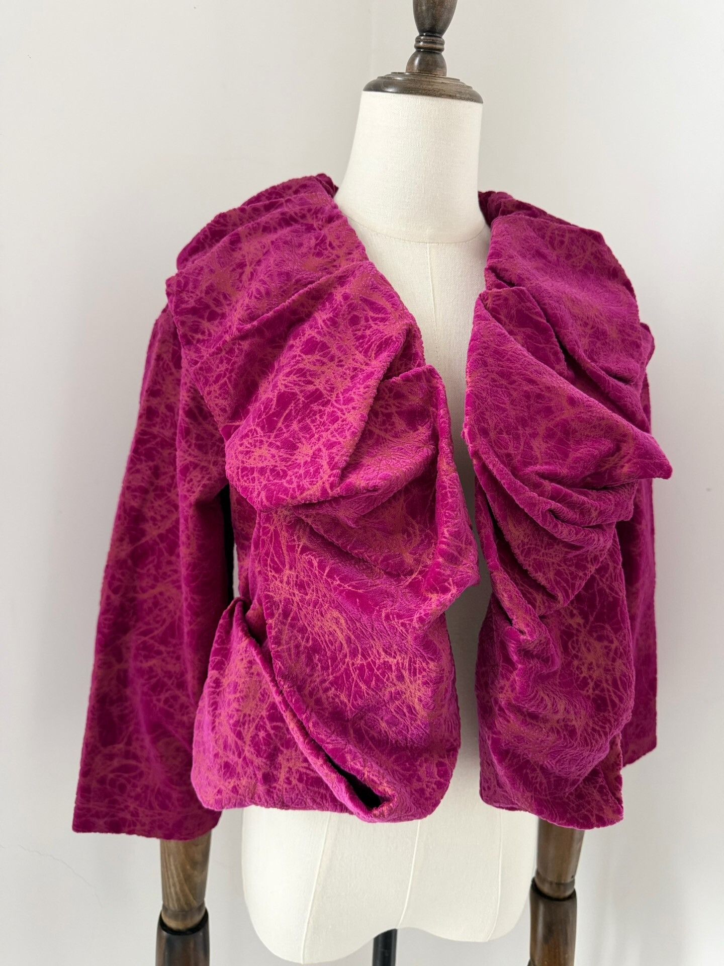 Romeo Gigli Romeo Gigli Vintage Ruffled Jacket Size M / US 6-8 / IT 42-44 - 4 Thumbnail