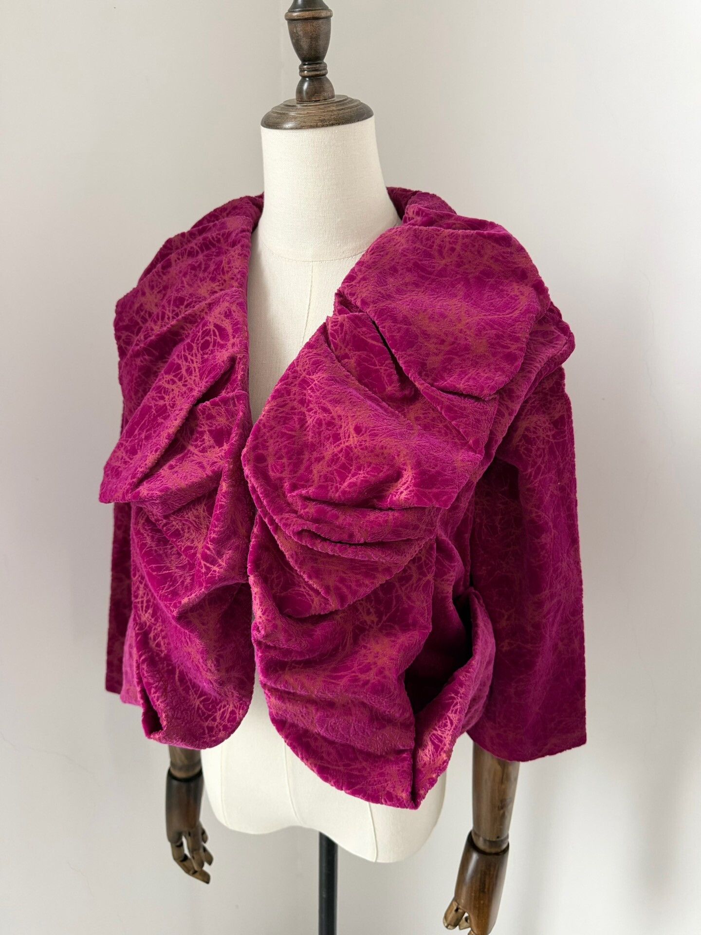 Romeo Gigli Romeo Gigli Vintage Ruffled Jacket Size M / US 6-8 / IT 42-44 - 7 Thumbnail