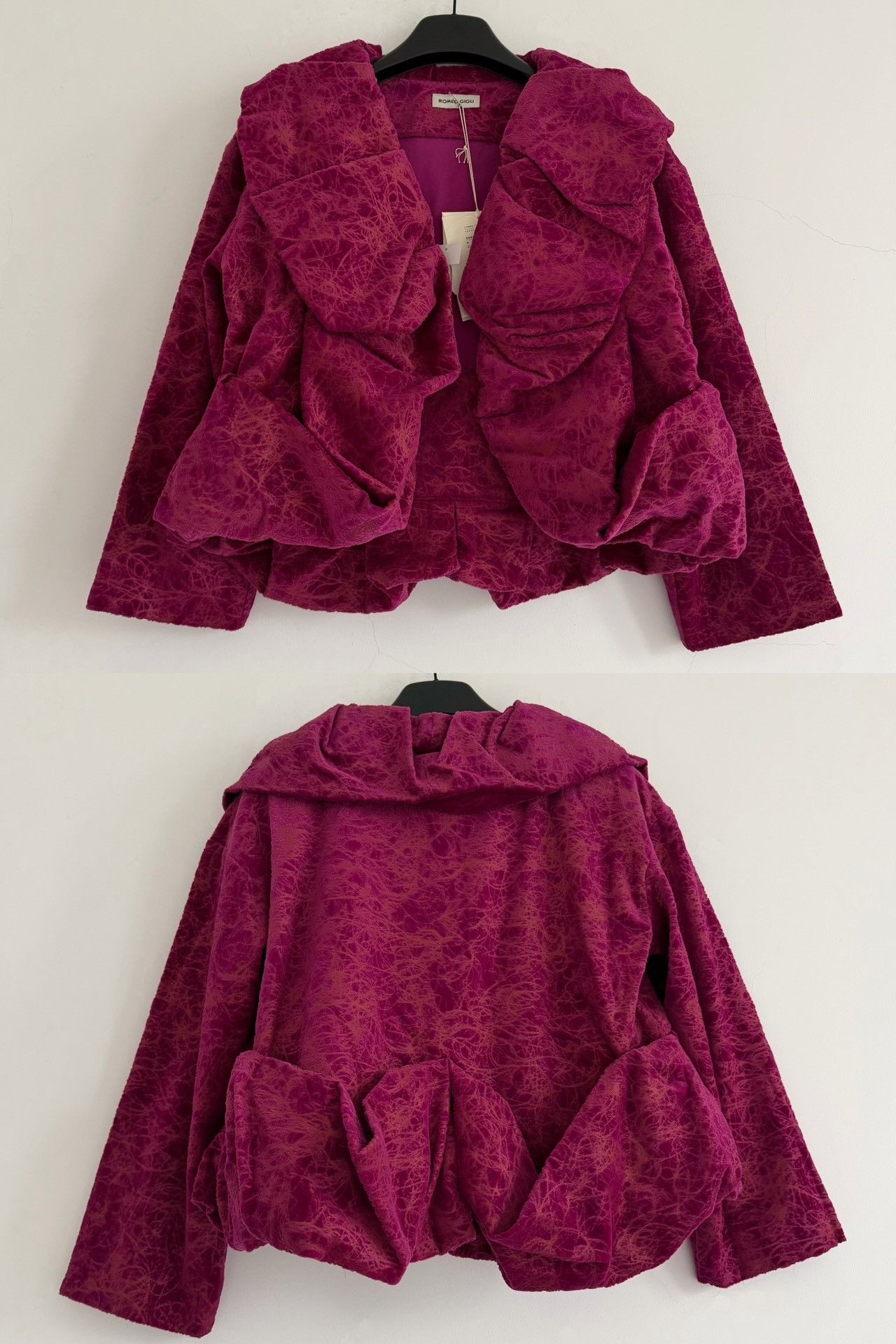 Romeo Gigli Romeo Gigli Vintage Ruffled Jacket Size M / US 6-8 / IT 42-44 - 6 Thumbnail