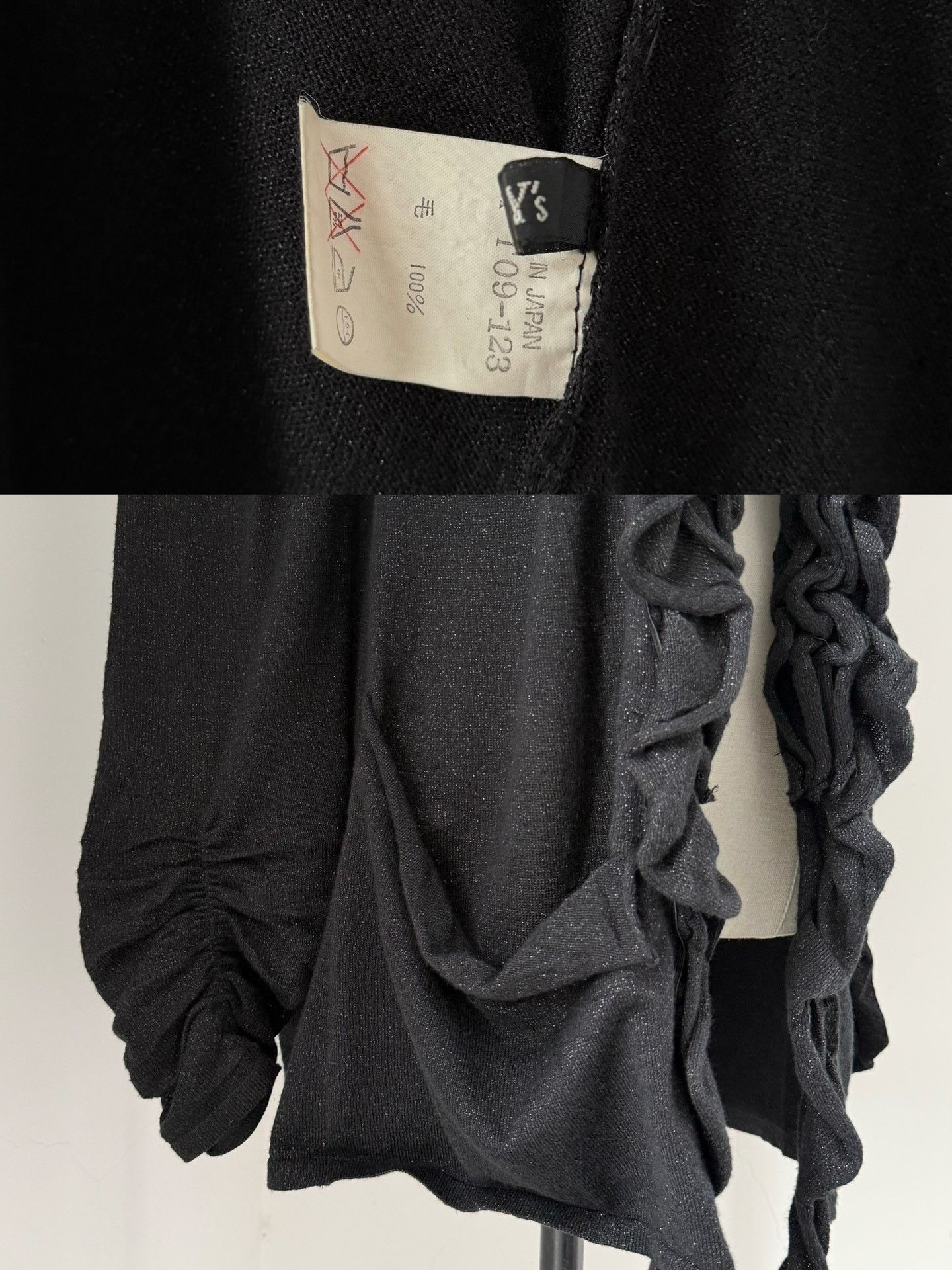 Yohji Yamamoto Yohji Yamamoto Y's 2001 Pleated Top Size M / US 6-8 / IT 42-44 - 9 Thumbnail