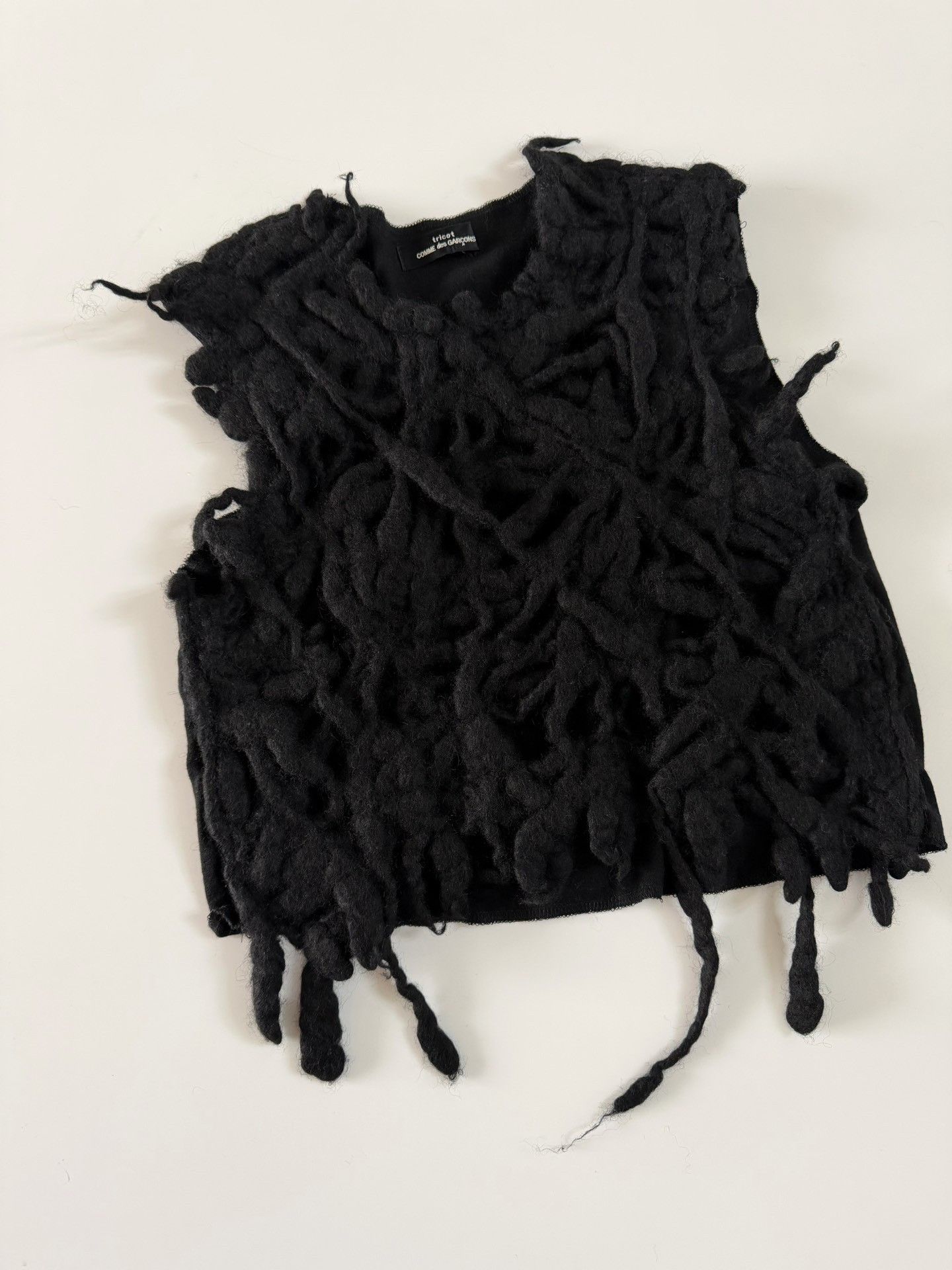 Rei Kawakubo Comme des Garçons 1992 Rare Sleeveless Vest Size M / US 6-8 / IT 42-44 - 4 Thumbnail