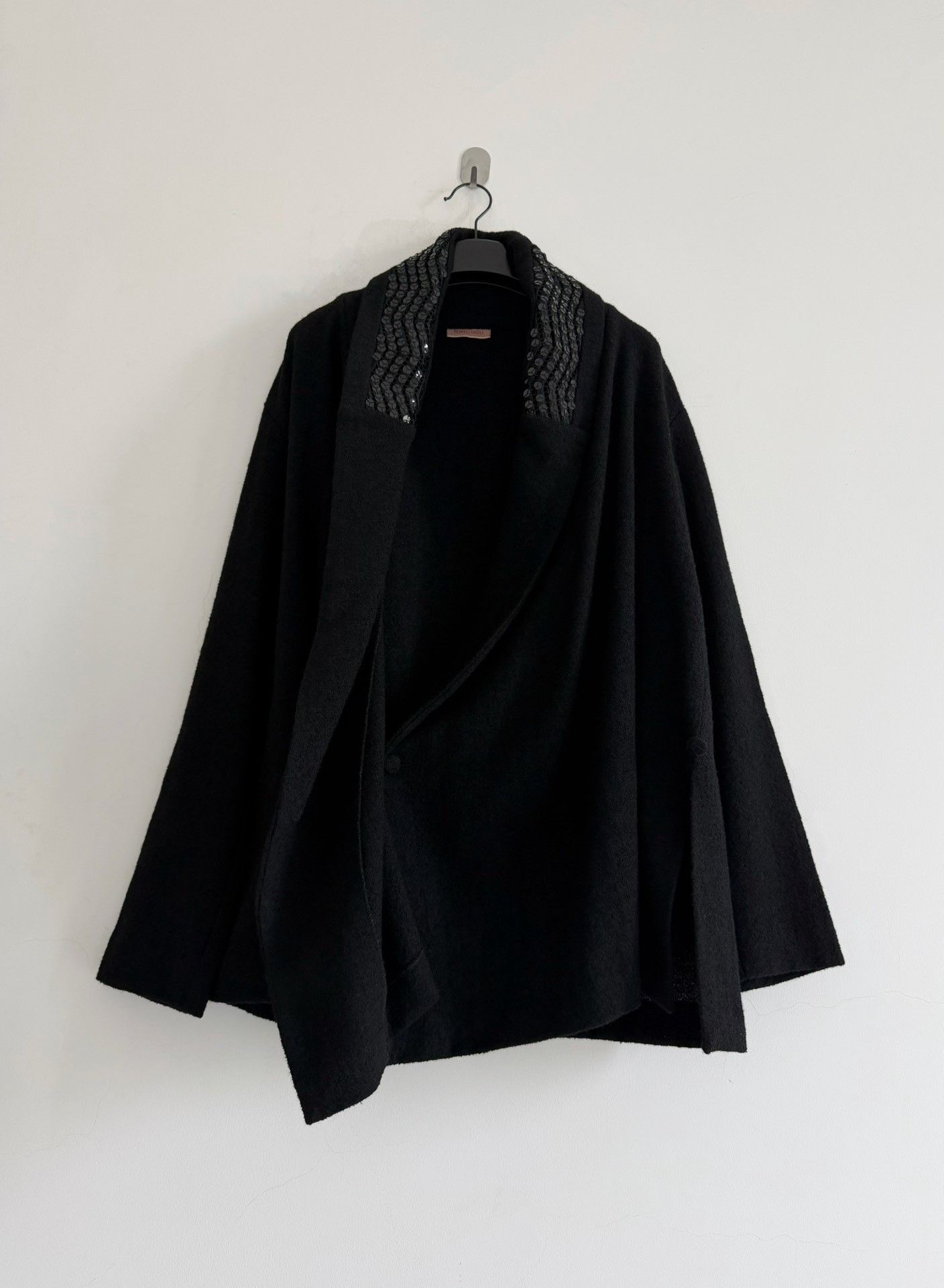 Romeo Gigli Romeo Gigli 90s Vintage Sequin Collar Top Size M / US 6-8 / IT 42-44 - 5 Thumbnail