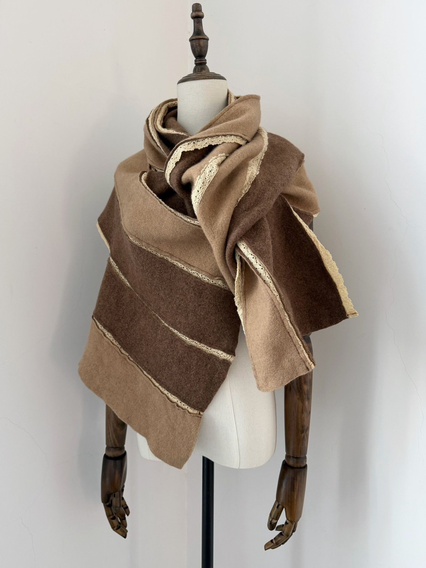 Rei Kawakubo Comme des Garçons 2005 Tricot Deformed Cape Top Size M / US 6-8 / IT 42-44 - 3 Thumbnail