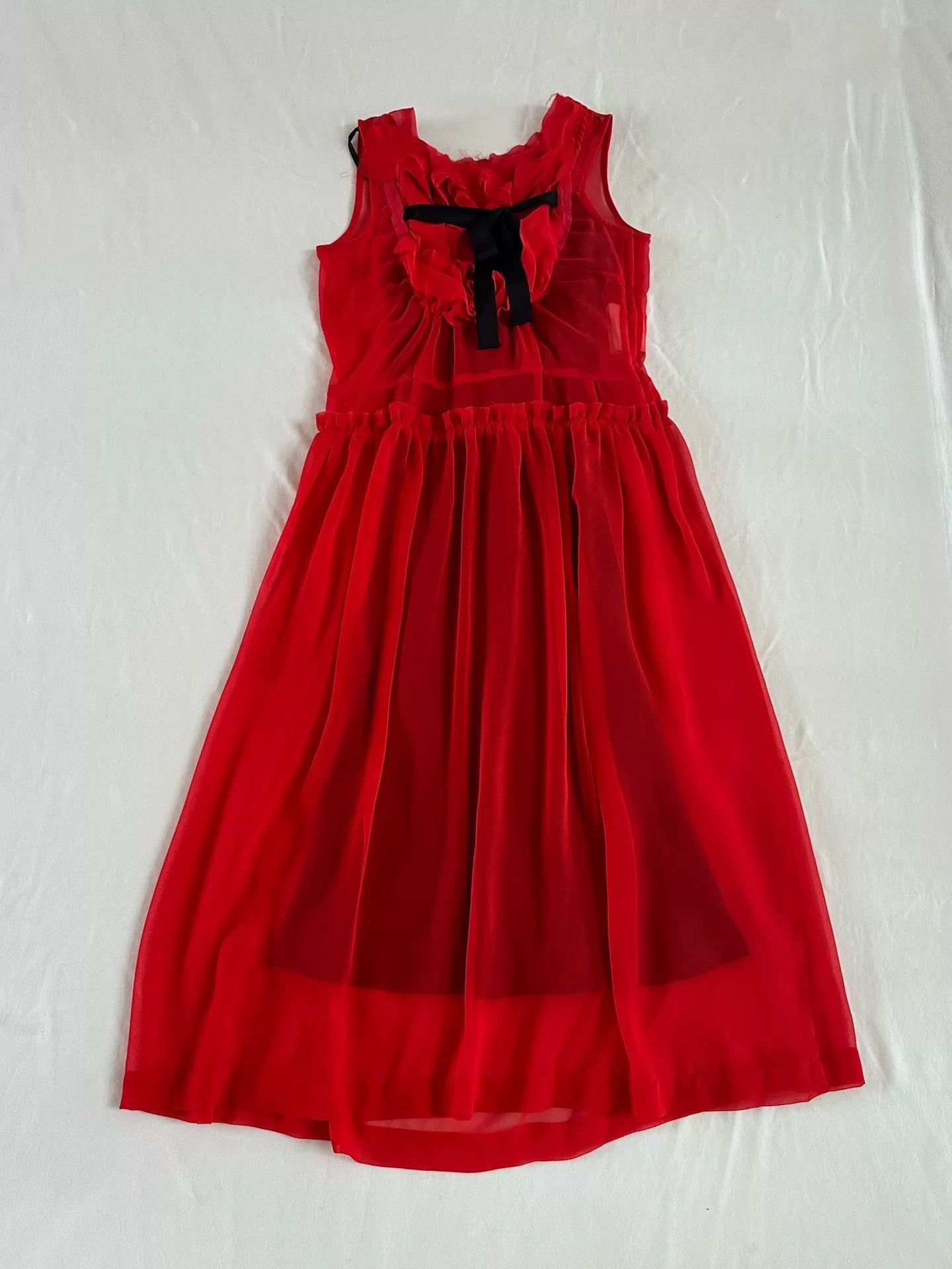Rei Kawakubo Comme des Garçons 2001 3D Rose Dress Size M / US 6-8 / IT 42-44 - 2 Thumbnail