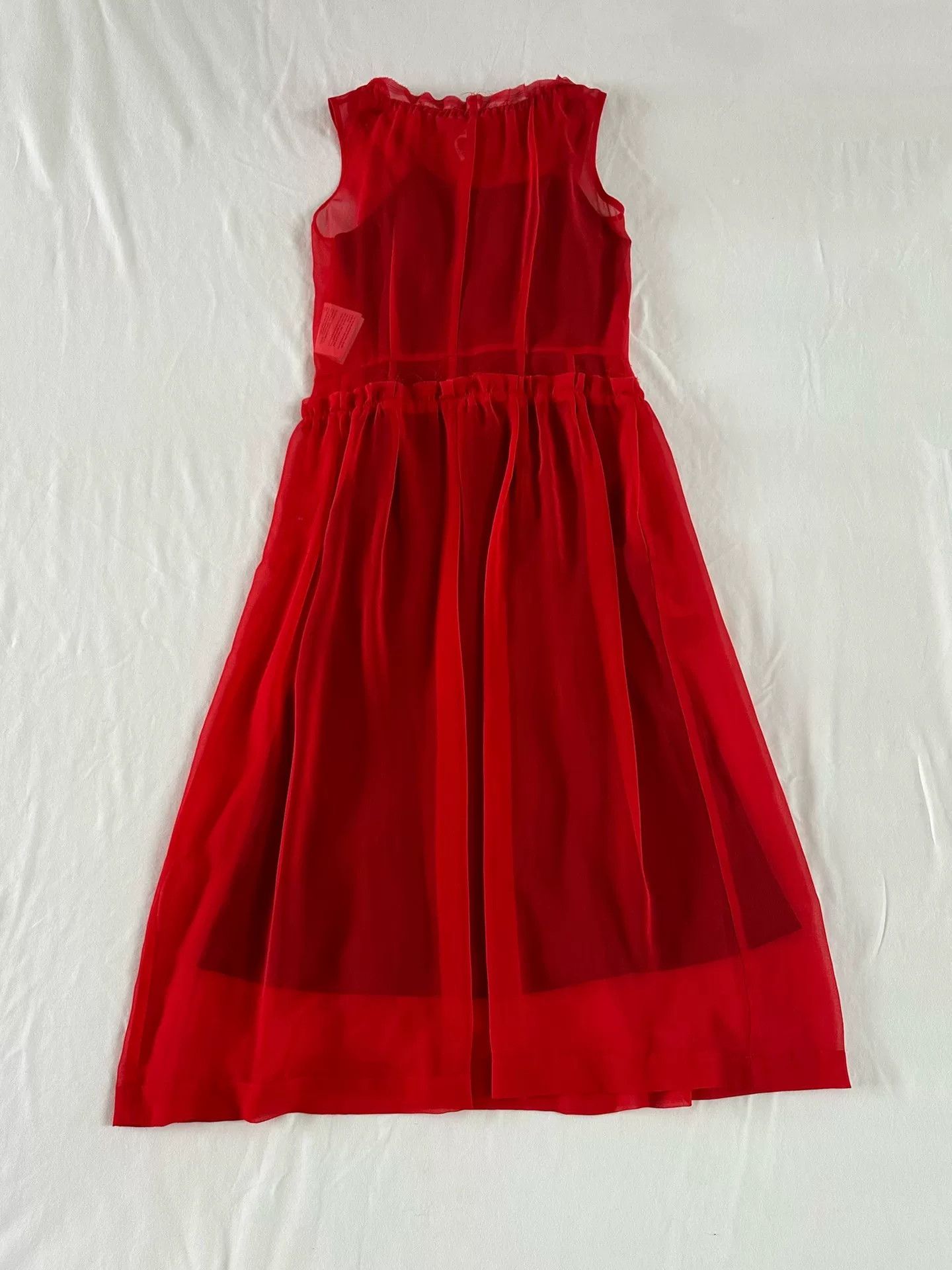 Rei Kawakubo Comme des Garçons 2001 3D Rose Dress Size M / US 6-8 / IT 42-44 - 8 Thumbnail