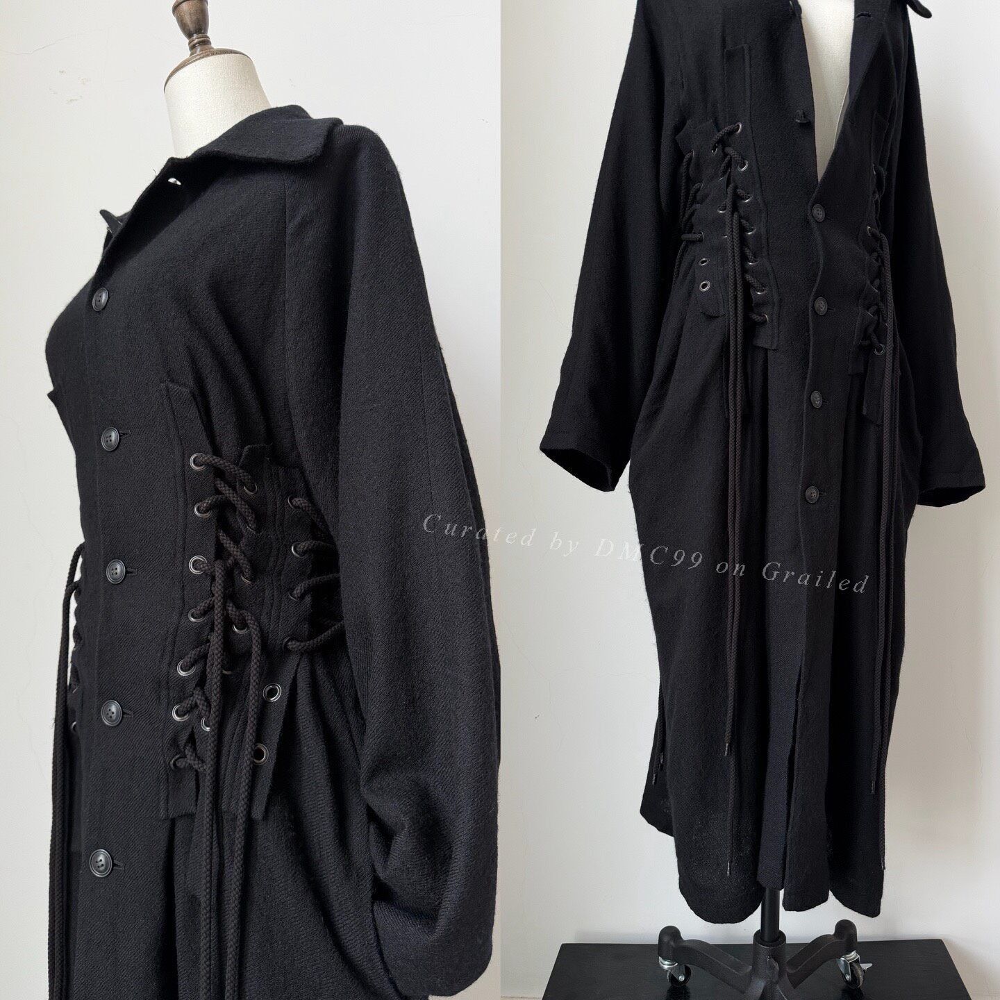 Limi Feu Limi Feu Wool Tie Waist Coat Size M / US 6-8 / IT 42-44 - 5 Thumbnail