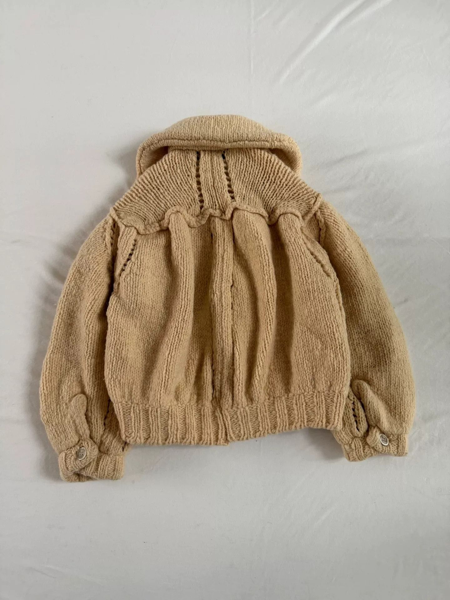 Comme des Garcons Comme des Garçons 2008 Tricot Knit Jacket Size M / US 6-8 / IT 42-44 - 3 Thumbnail