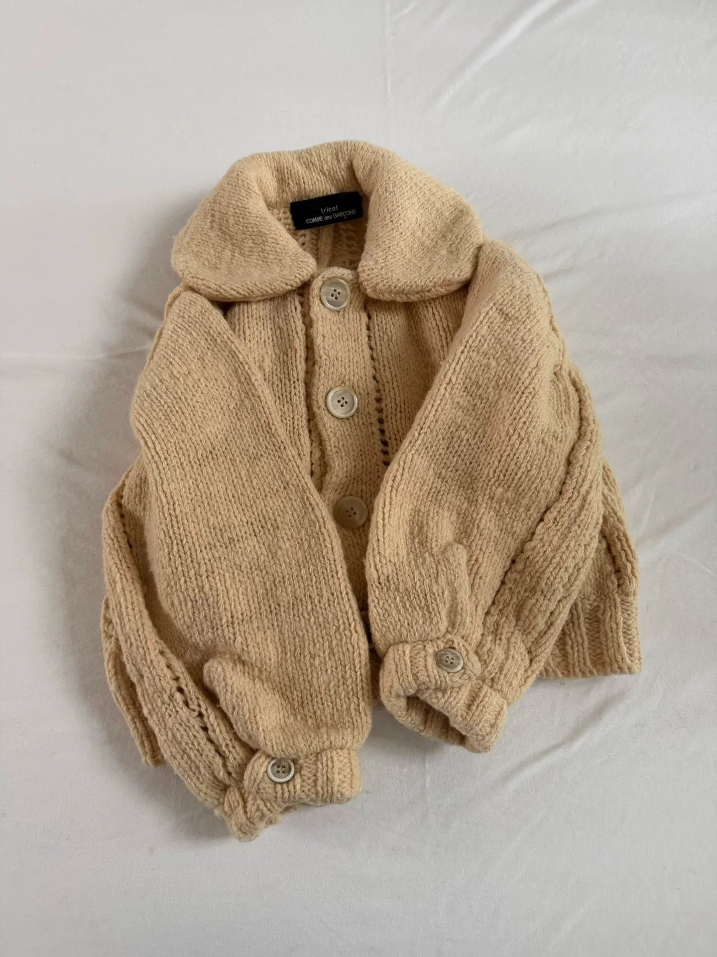 Comme des Garcons Comme des Garçons 2008 Tricot Knit Jacket Size M / US 6-8 / IT 42-44 - 5 Thumbnail