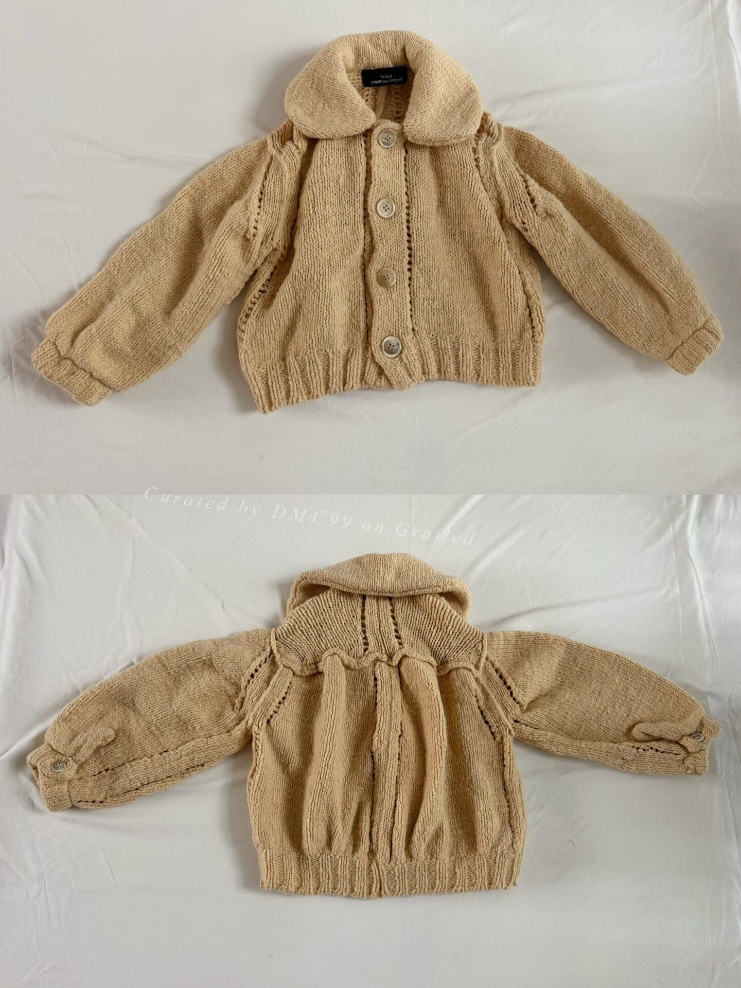 Comme des Garcons Comme des Garçons 2008 Tricot Knit Jacket Size M / US 6-8 / IT 42-44 - 2 Thumbnail