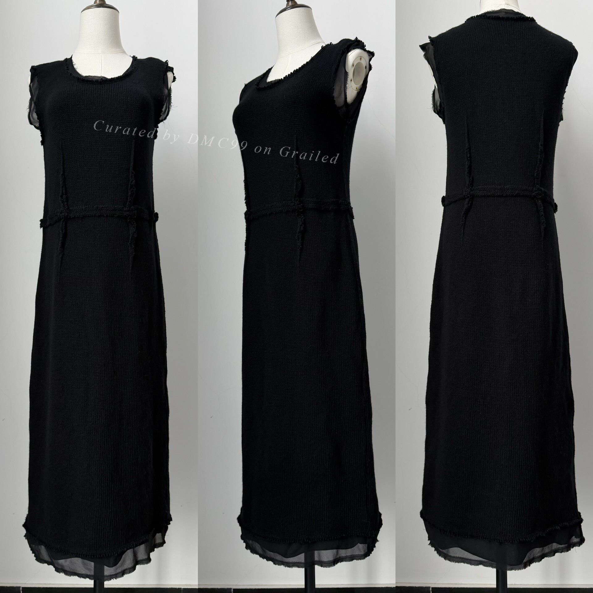Comme des Garcons Comme des Garçons 2002 Robe Wool Dress Size M / US 6-8 / IT 42-44 - 7 Thumbnail