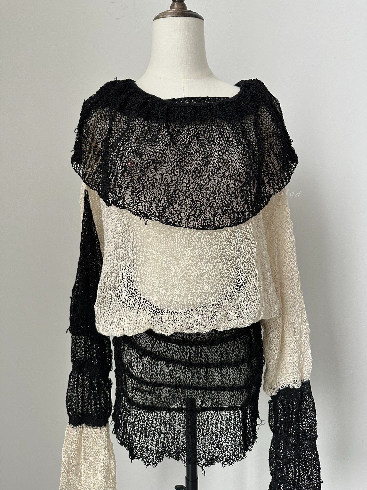 Issey Miyake Issey Miyake 1980s Rare Knit Pullover Size M / US 6-8 / IT 42-44 - 2 Thumbnail