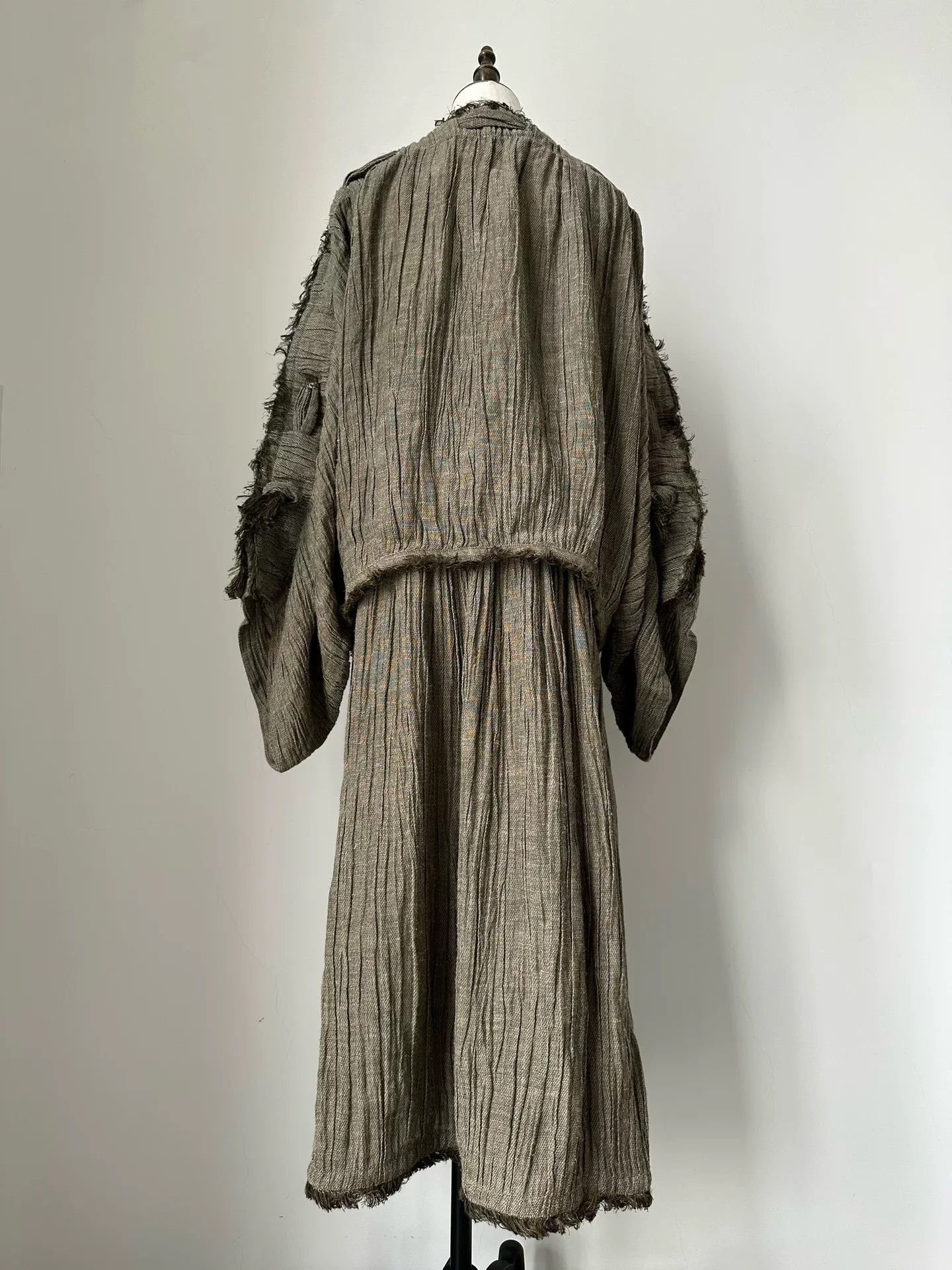 Issey Miyake Issey Miyake 1982 Runway Linen Set Size M / US 6-8 / IT 42-44 - 4 Thumbnail