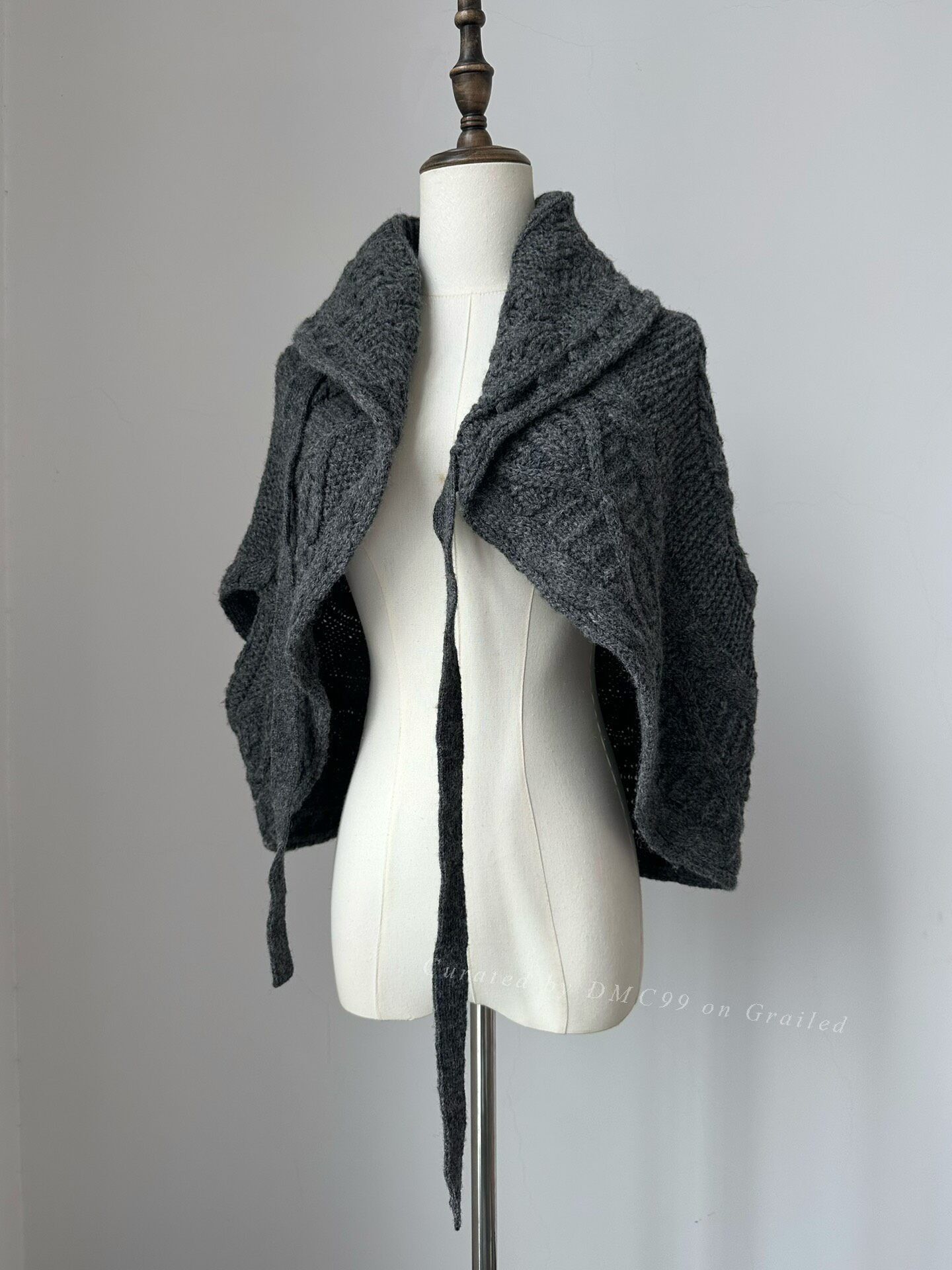 Comme des Garcons Comme des Garçons Tricot Wool Cape Size M / US 6-8 / IT 42-44 - 5 Thumbnail
