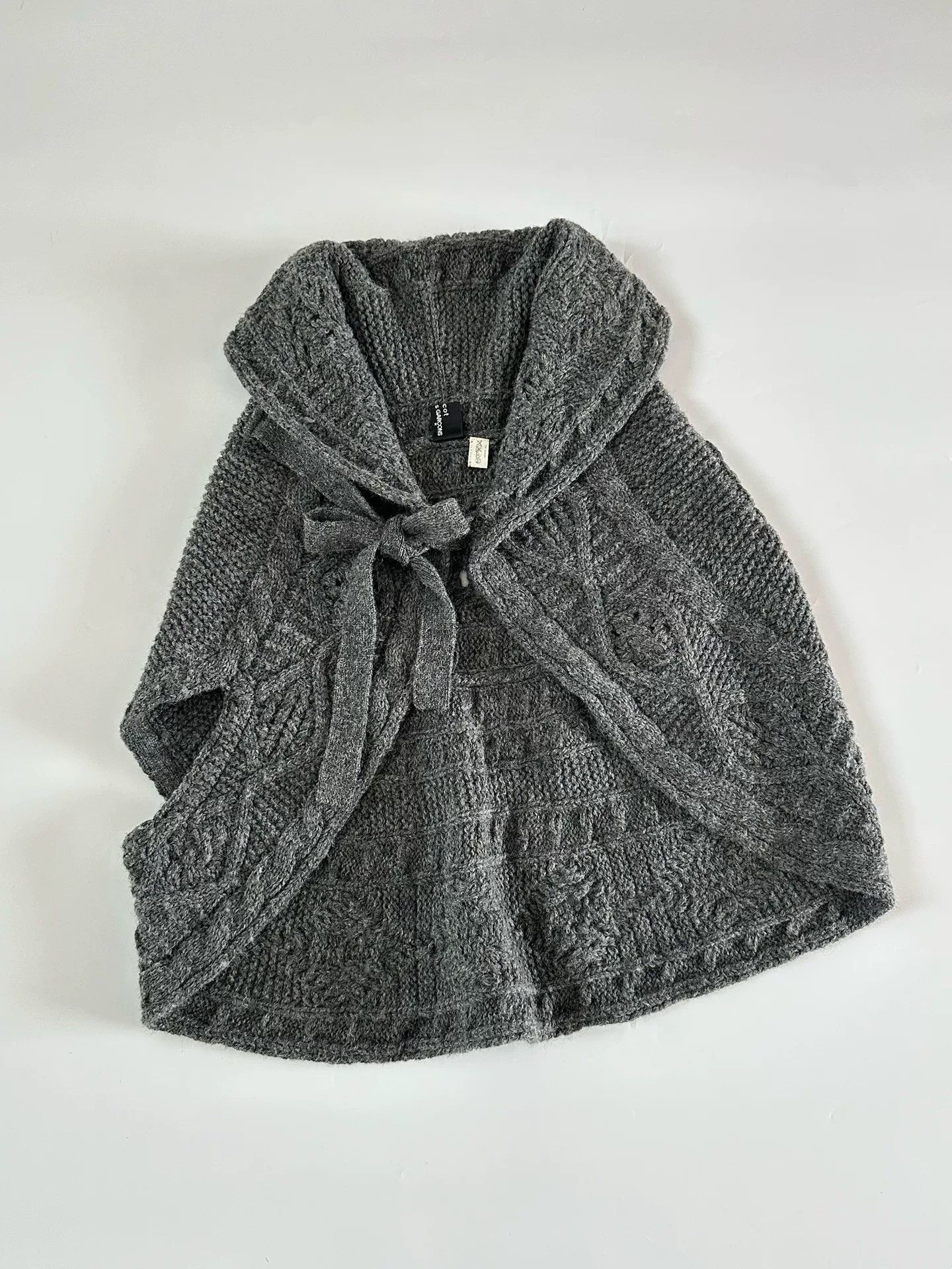 Comme des Garcons Comme des Garçons Tricot Wool Cape Size M / US 6-8 / IT 42-44 - 7 Thumbnail