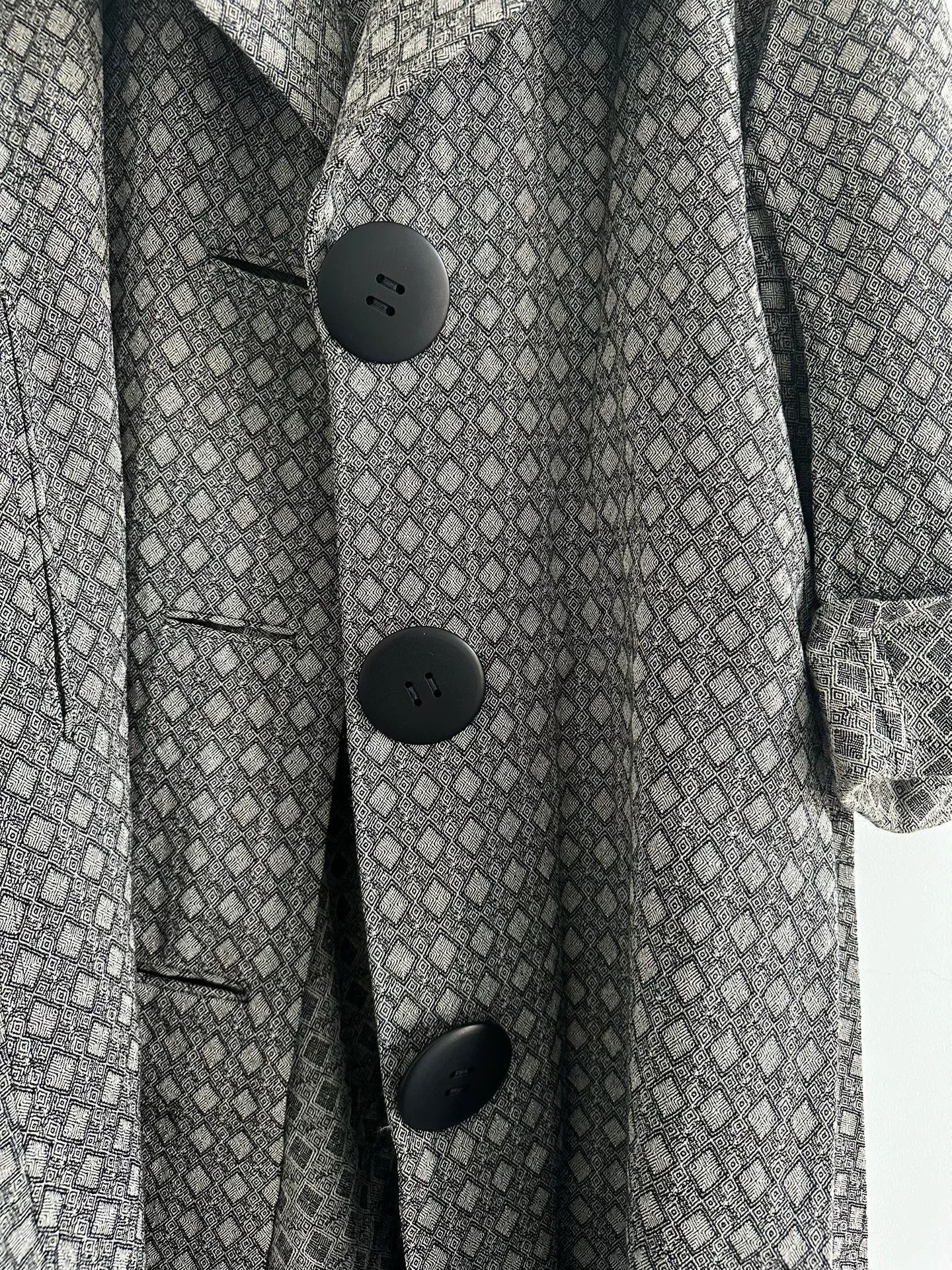 Yohji Yamamoto Yohji Yamamoto Y's 1980s Wool Coat Size M / US 6-8 / IT 42-44 - 8 Thumbnail