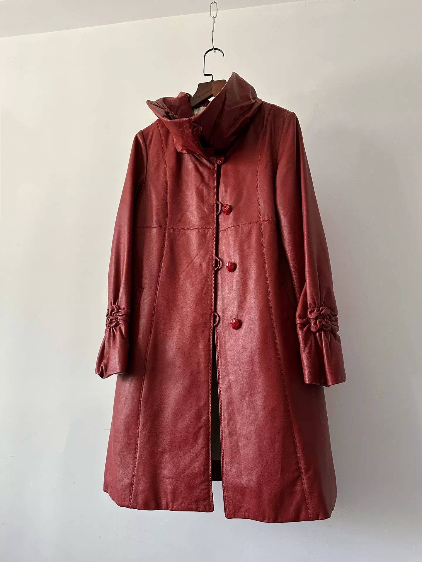 Balmain Balmain Vintage Lambskin Mid-Length Coat Size M / US 6-8 / IT 42-44 - 5 Thumbnail
