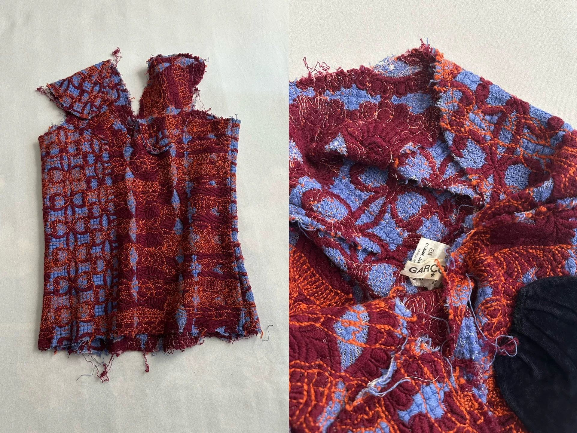 Rei Kawakubo Comme des Garçons 2003 Mainline Vest Size M / US 6-8 / IT 42-44 - 9 Thumbnail