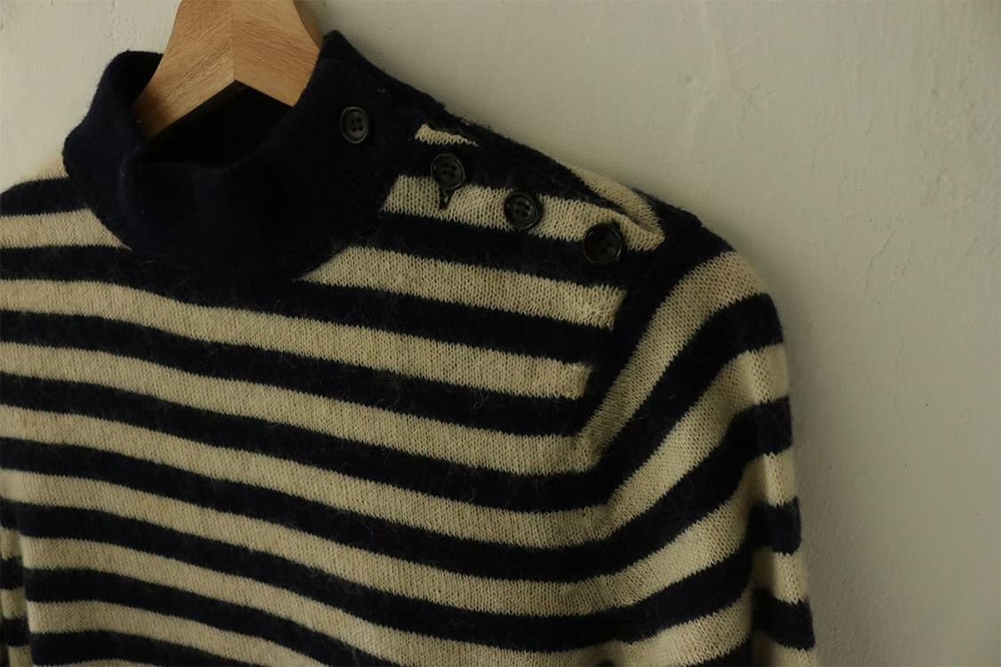 Comme des Garcons Comme des Garçons Vintage Striped Knit Sweater Size M / US 6-8 / IT 42-44 - 3 Thumbnail