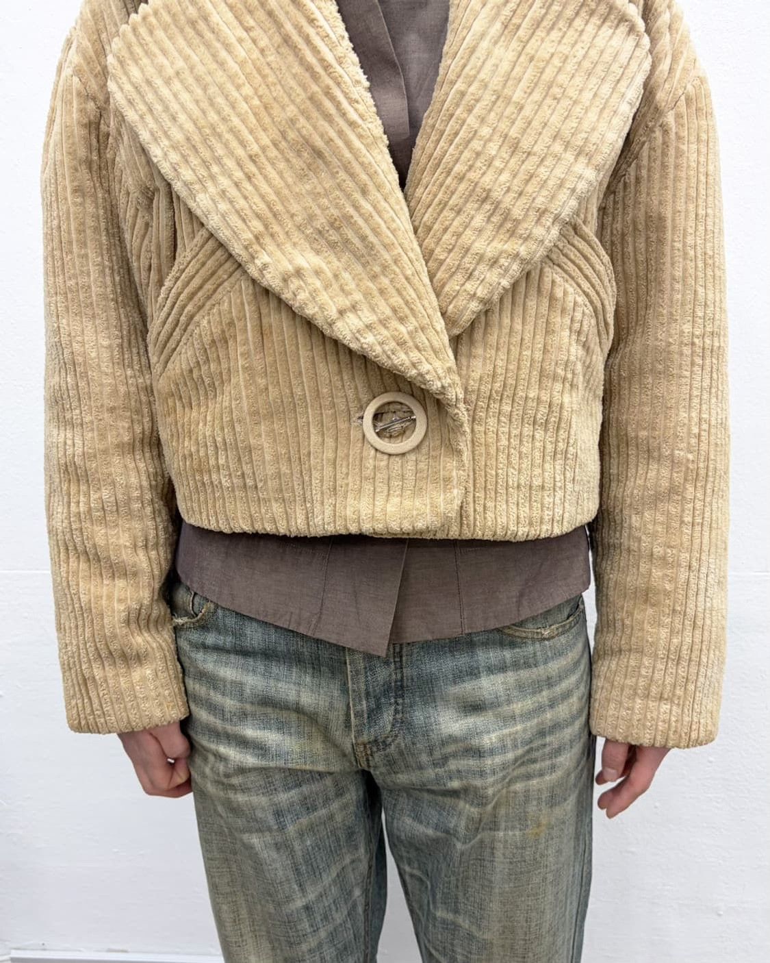 Issey Miyake Issey Miyake Campri Corduroy Jacket Size M / US 6-8 / IT 42-44 - 4 Thumbnail