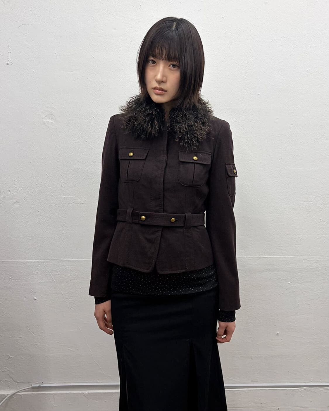 Vintage Vintage Military Fur Collar Jacket Size M / US 6-8 / IT 42-44 - 4 Thumbnail