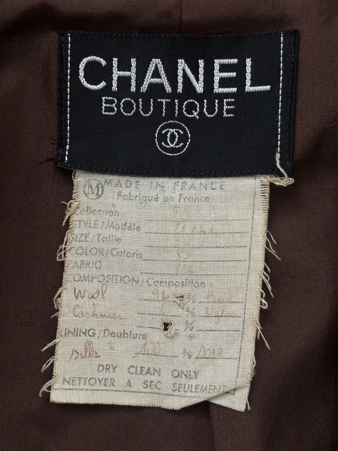 Chanel Chanel Vintage Tweed Jacket Size M / US 6-8 / IT 42-44 - 9 Thumbnail
