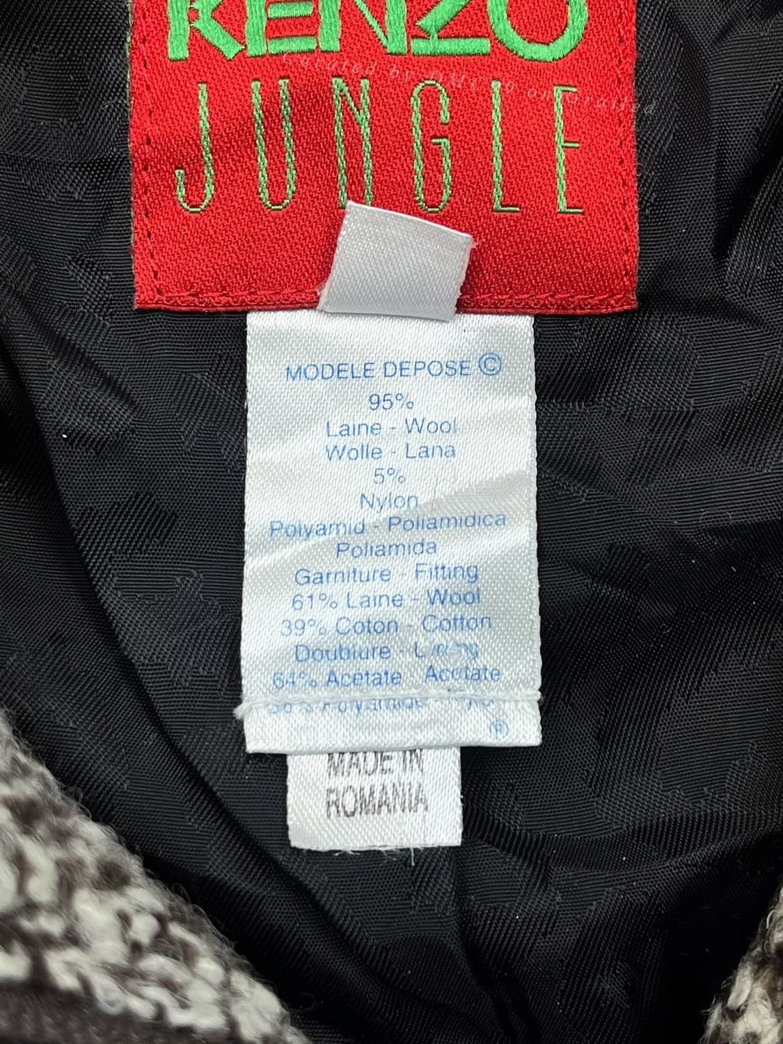 Kenzo Kenzo Thames Wool Jacket Size M / US 6-8 / IT 42-44 - 6 Thumbnail