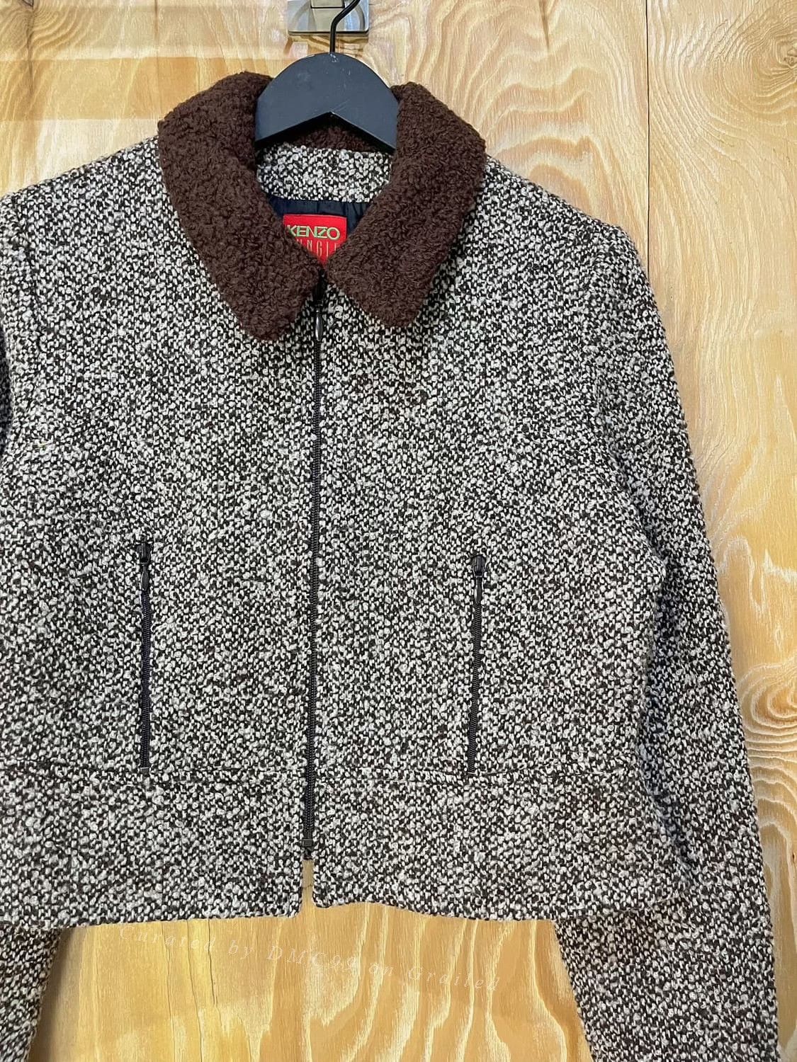 Kenzo Kenzo Thames Wool Jacket Size M / US 6-8 / IT 42-44 - 3 Thumbnail