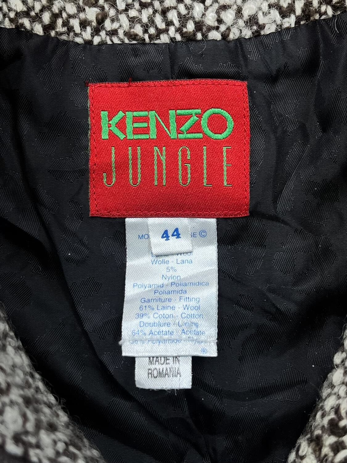 Kenzo Kenzo Thames Wool Jacket Size M / US 6-8 / IT 42-44 - 5 Thumbnail