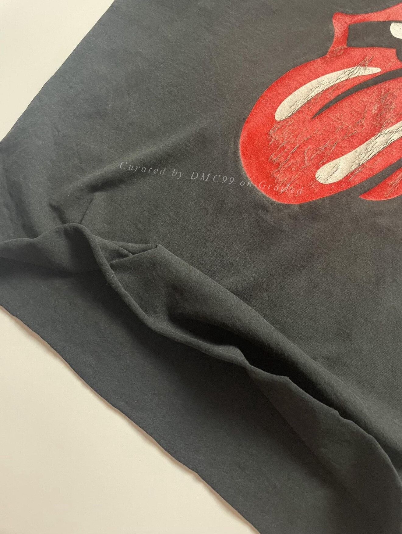 Vintage 1997 Rolling Stones Cropped Vintage Tour Tee Size M / US 6-8 / IT 42-44 - 5 Thumbnail