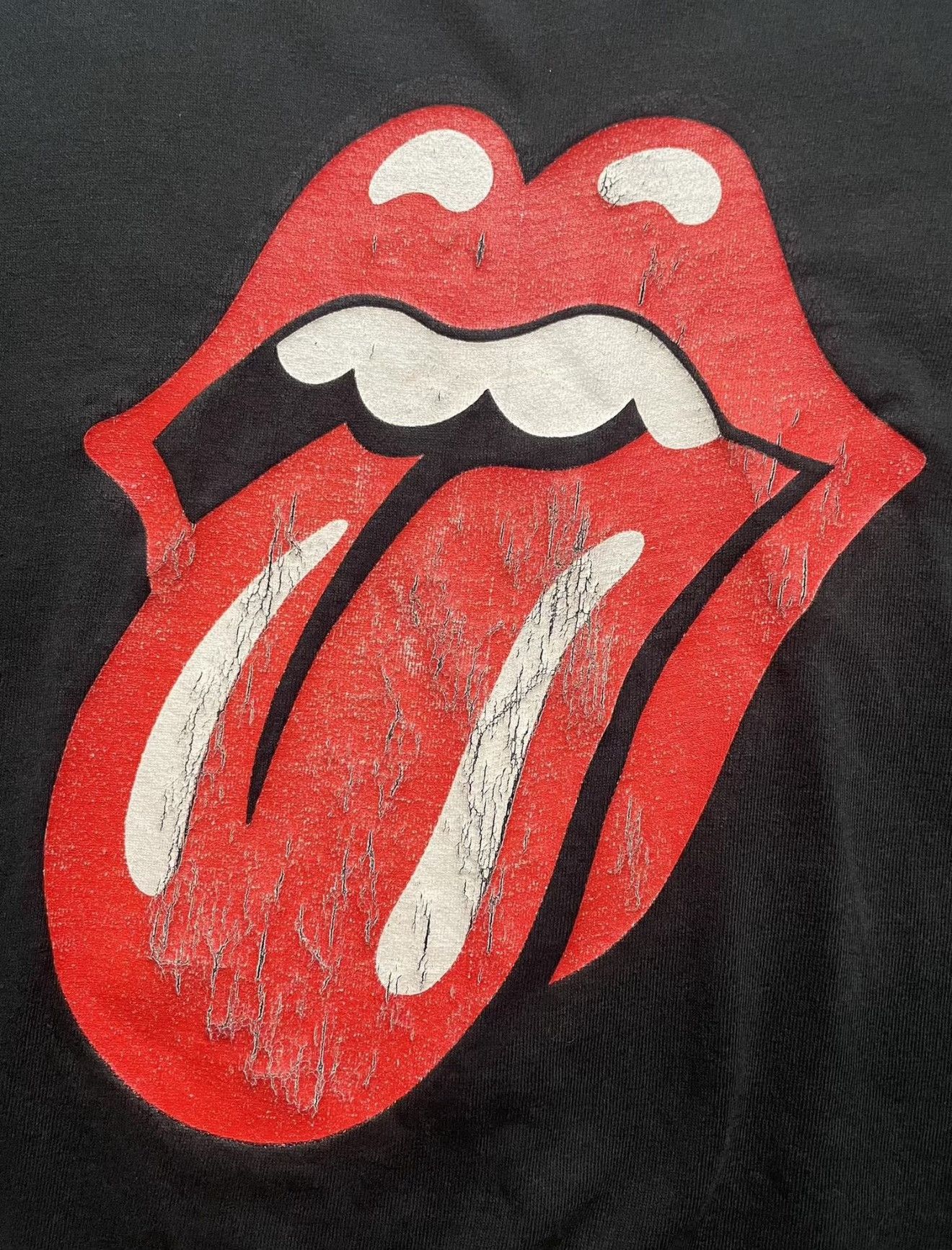 Vintage 1997 Rolling Stones Cropped Vintage Tour Tee Size M / US 6-8 / IT 42-44 - 4 Thumbnail