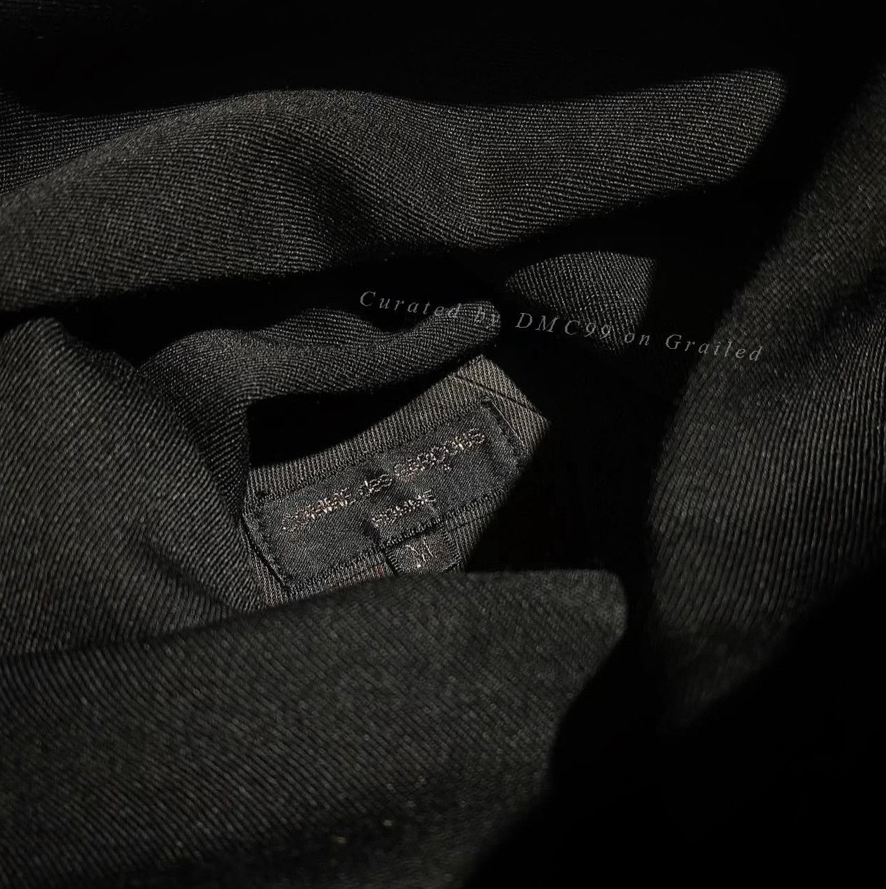Vintage Vintage 1990s CDG Black Pants Size US 30 / EU 46 - 8 Thumbnail