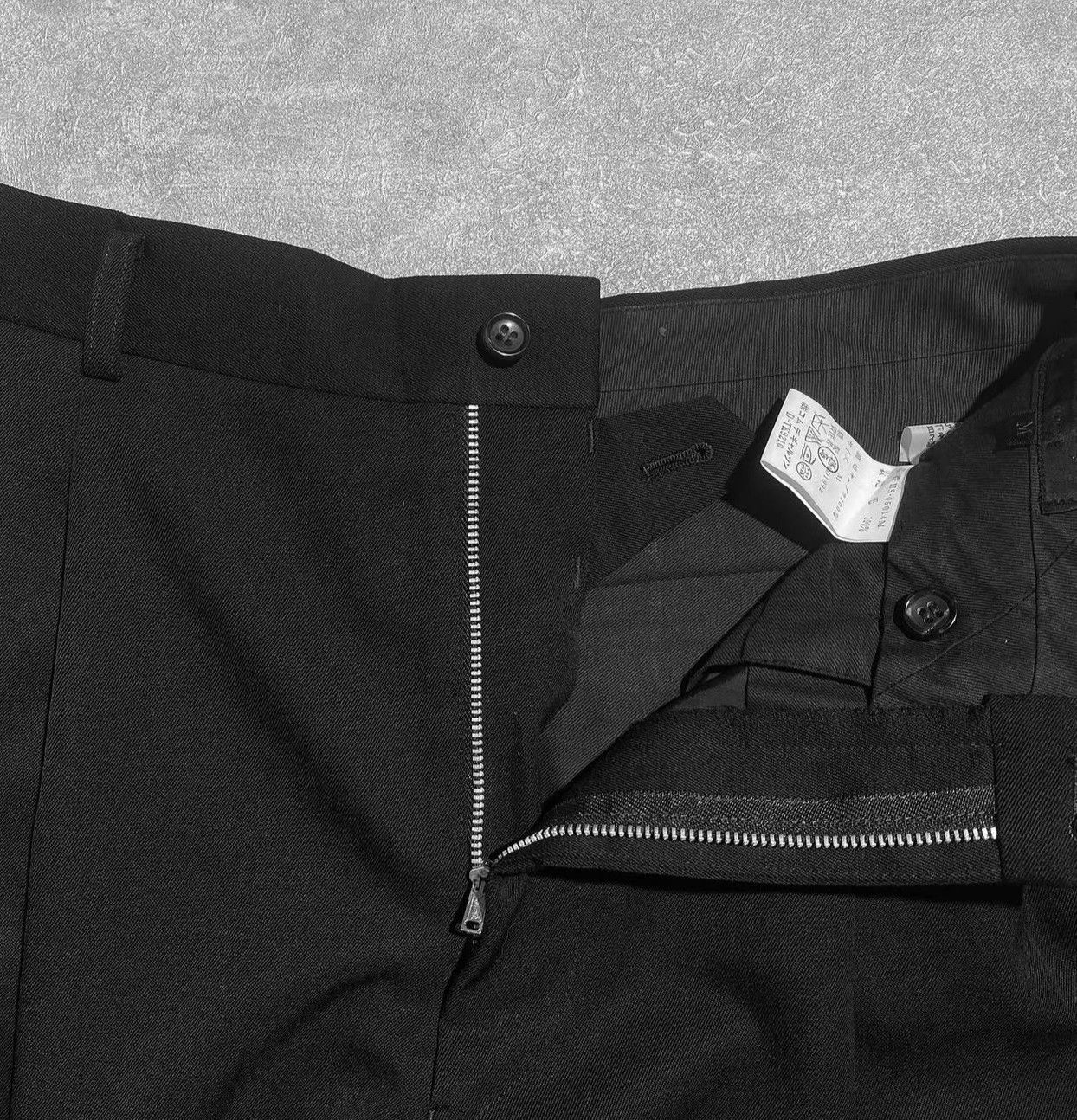 Vintage Vintage 1990s CDG Black Pants Size US 30 / EU 46 - 6 Thumbnail