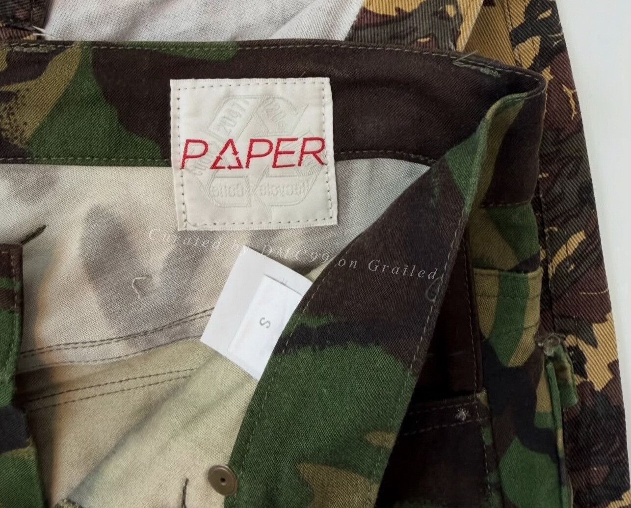 Vintage 20471120 Military Flared Cargo Pants Size US 30 / EU 46 - 3 Thumbnail