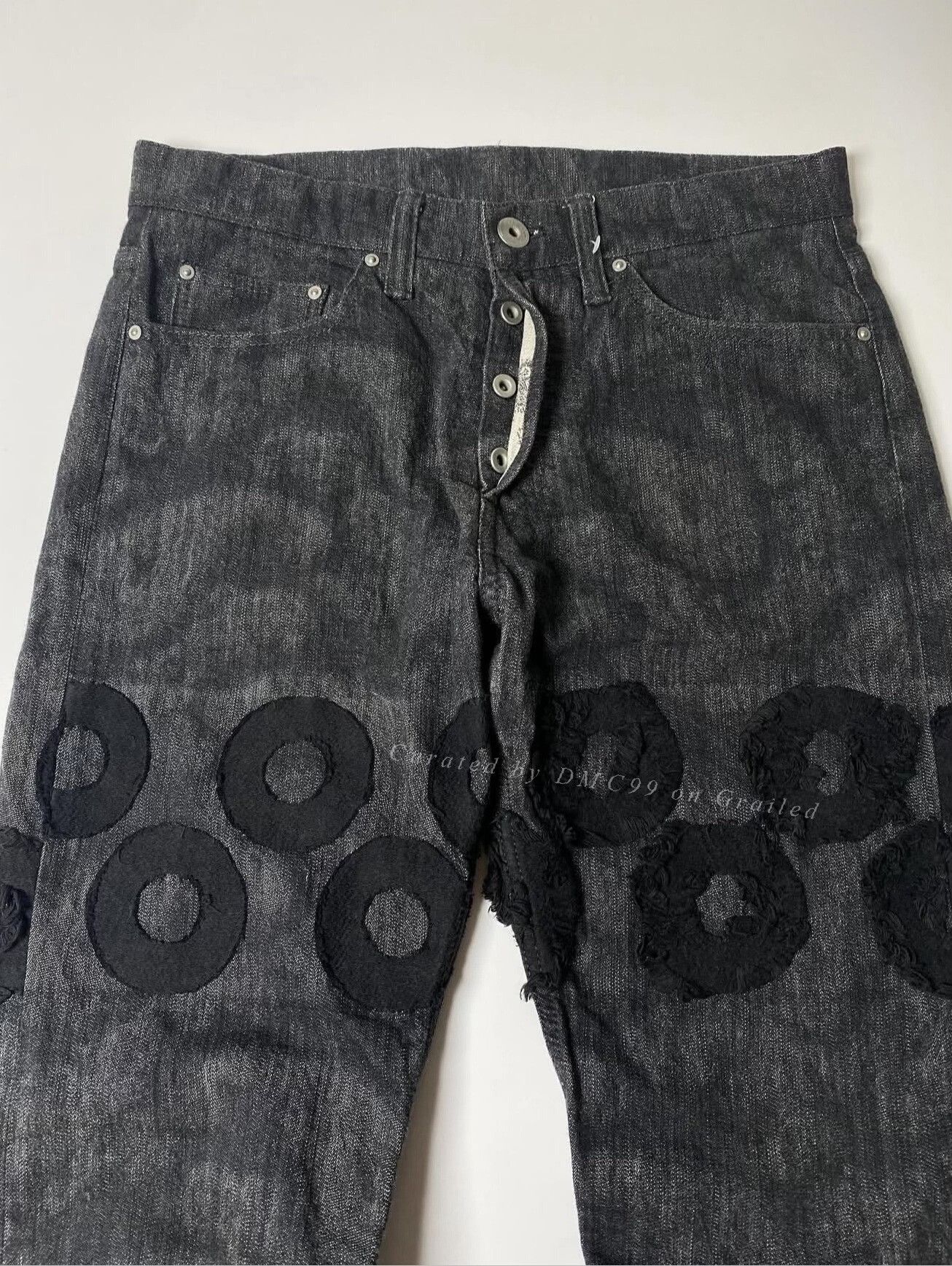 Issey Miyake Vintage Issey Miyake SS11 APOC Denim Pants Size US 30 / EU 46 - 4 Thumbnail