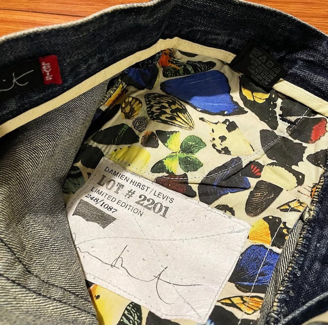 Levi's Vintage Levi's FW08 Hirst Skull Jeans Size US 30 / EU 46 - 3 Thumbnail