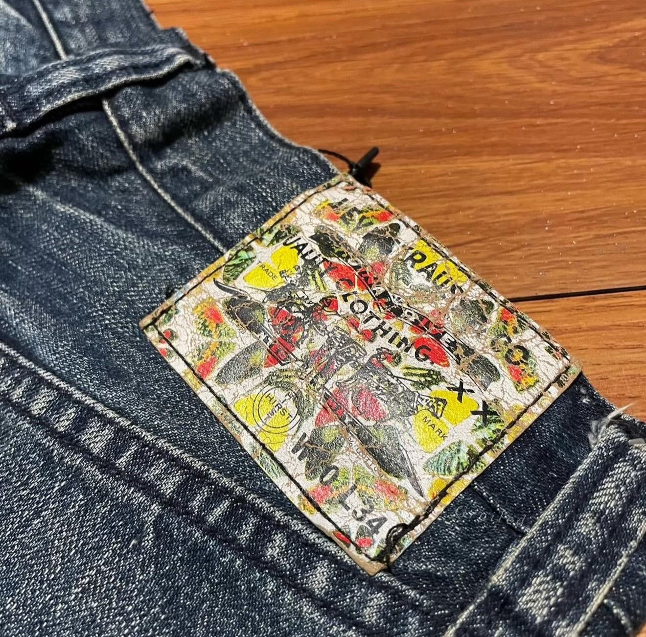 Levi's Vintage Levi's FW08 Hirst Skull Jeans Size US 30 / EU 46 - 4 Thumbnail