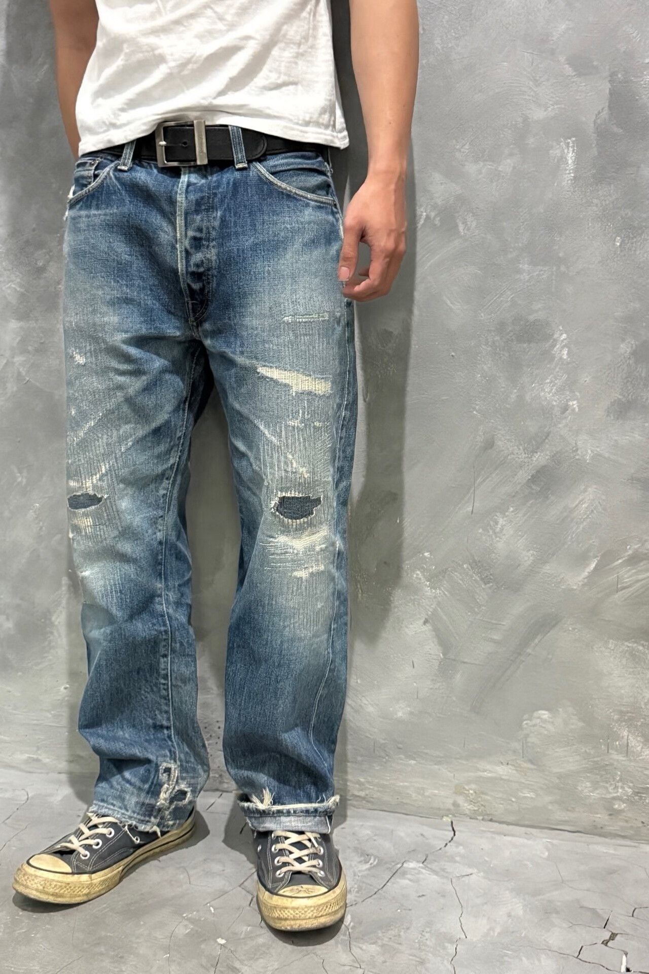 Vintage Vintage 90s-00s Kamakura Red Selvage Jeans Size US 30 / EU 46 - 5 Thumbnail