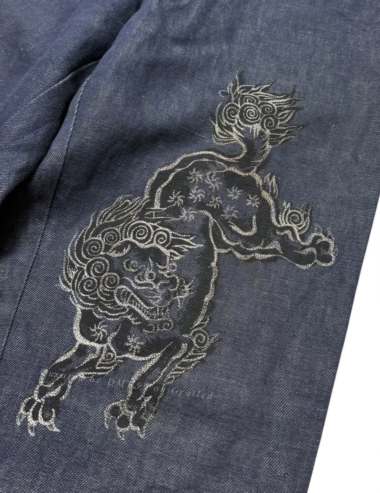Jean Paul Gaultier Vintage 1990s Jean Paul Gaultier Objet Homme Denim Pant Size US 30 / EU 46 - 3 Thumbnail