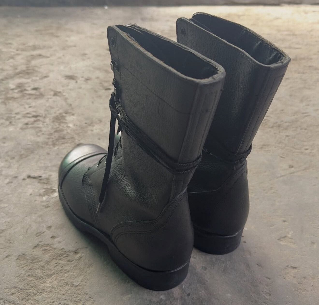 Vintage 1970's M58 Danish Army Jump Boot Size US 8 / EU 41 - 7 Thumbnail