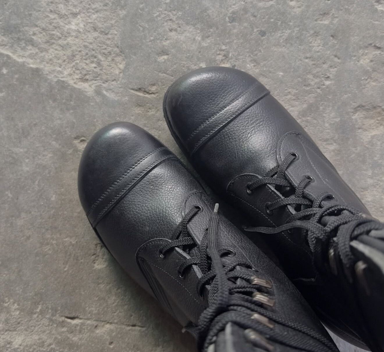 Vintage 1970's M58 Danish Army Jump Boot Size US 8 / EU 41 - 5 Thumbnail