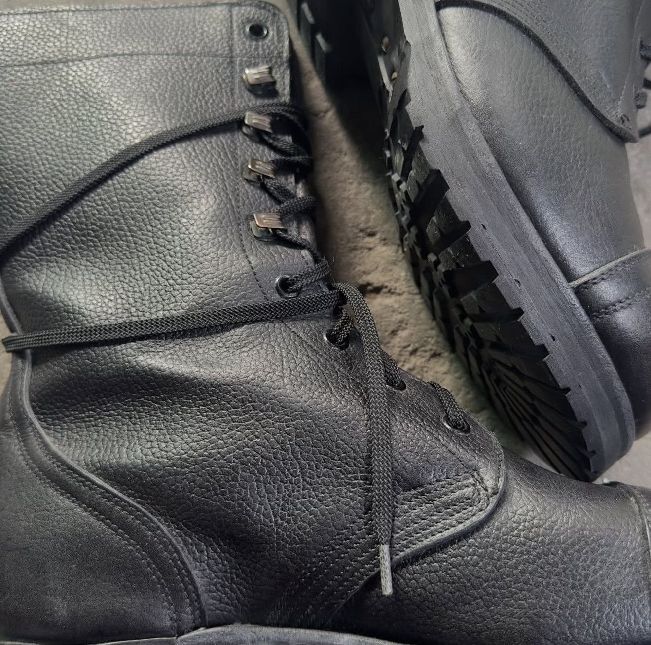 Vintage 1970's M58 Danish Army Jump Boot Size US 8 / EU 41 - 6 Thumbnail