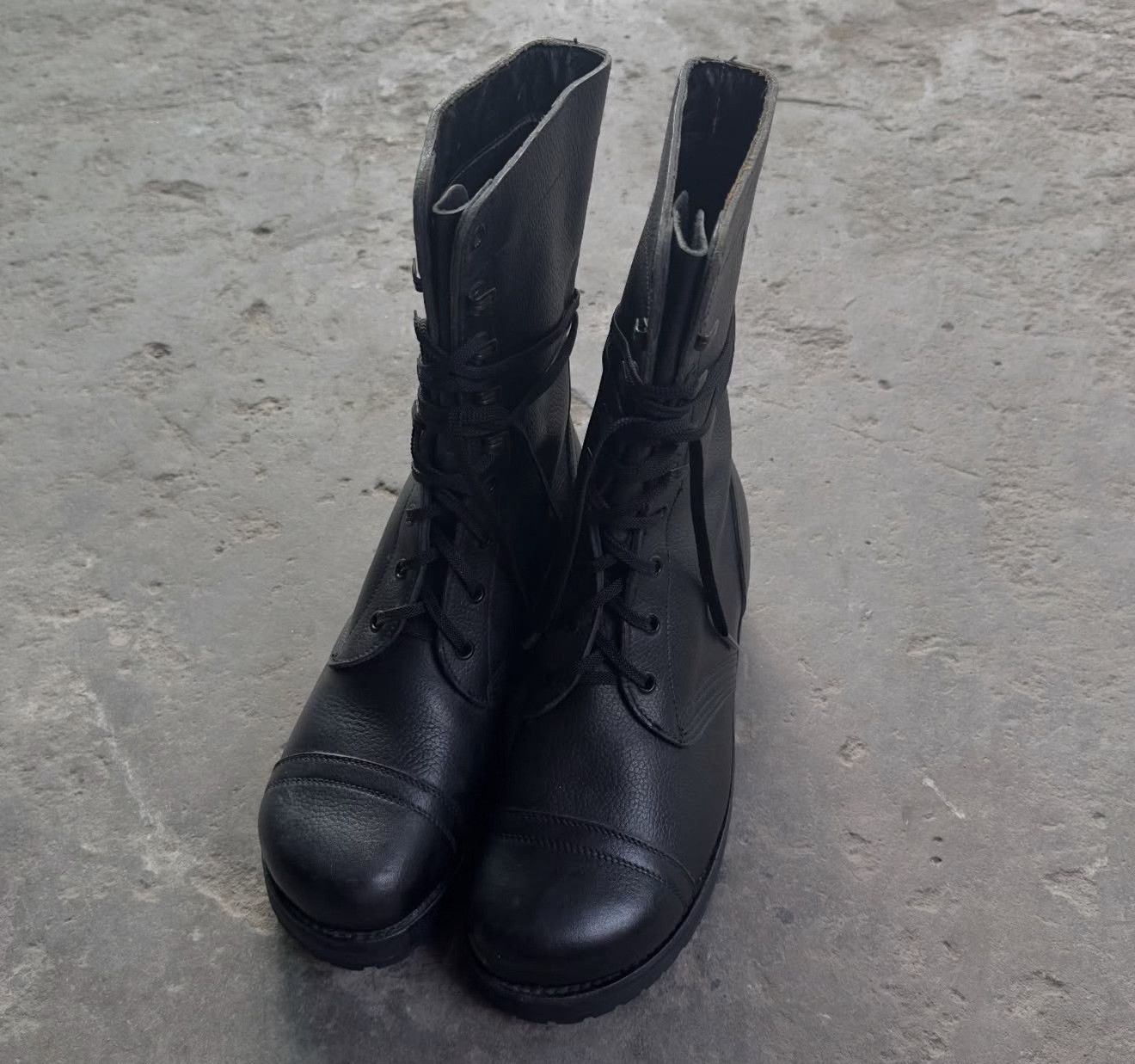 Vintage 1970's M58 Danish Army Jump Boot Size US 8 / EU 41 - 4 Thumbnail