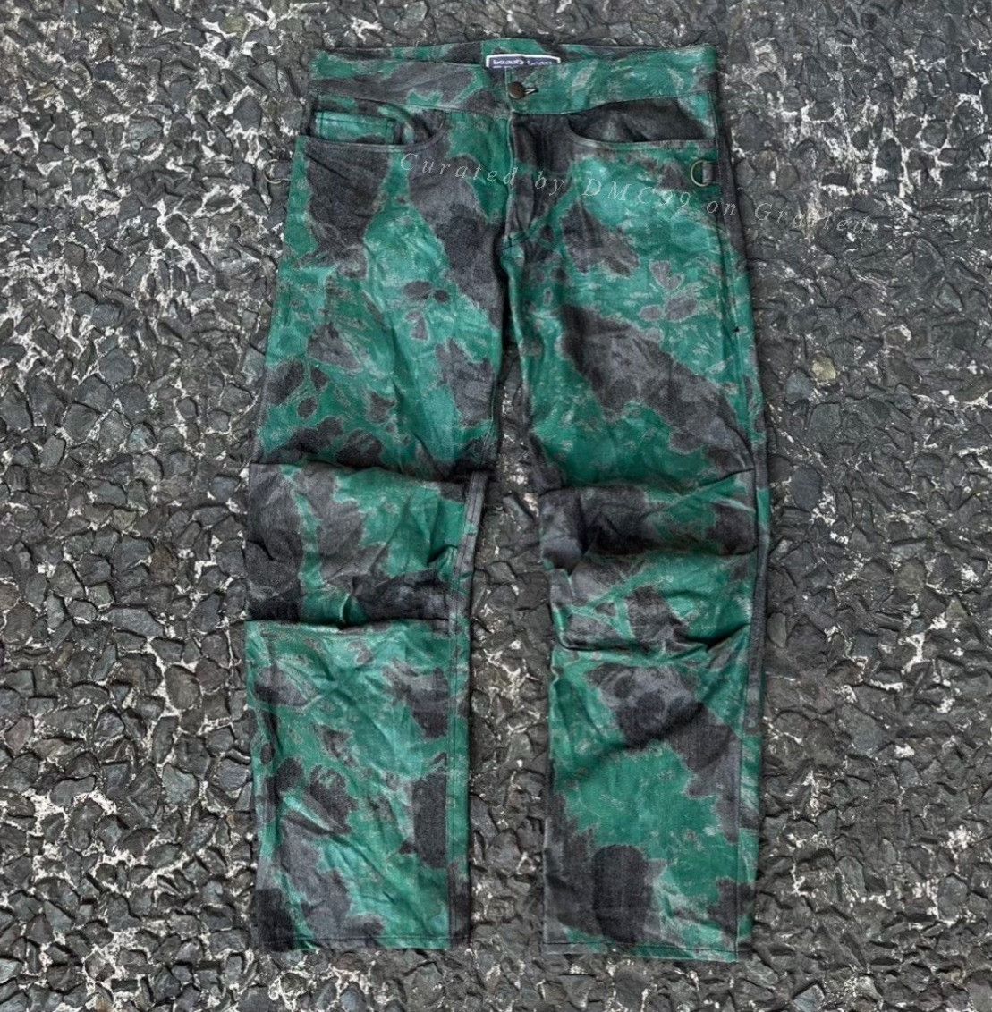 Vintage Beauty:Beast F/W 1998 Dark Knight Denim Pants Size US 30 / EU 46 - 2 Thumbnail