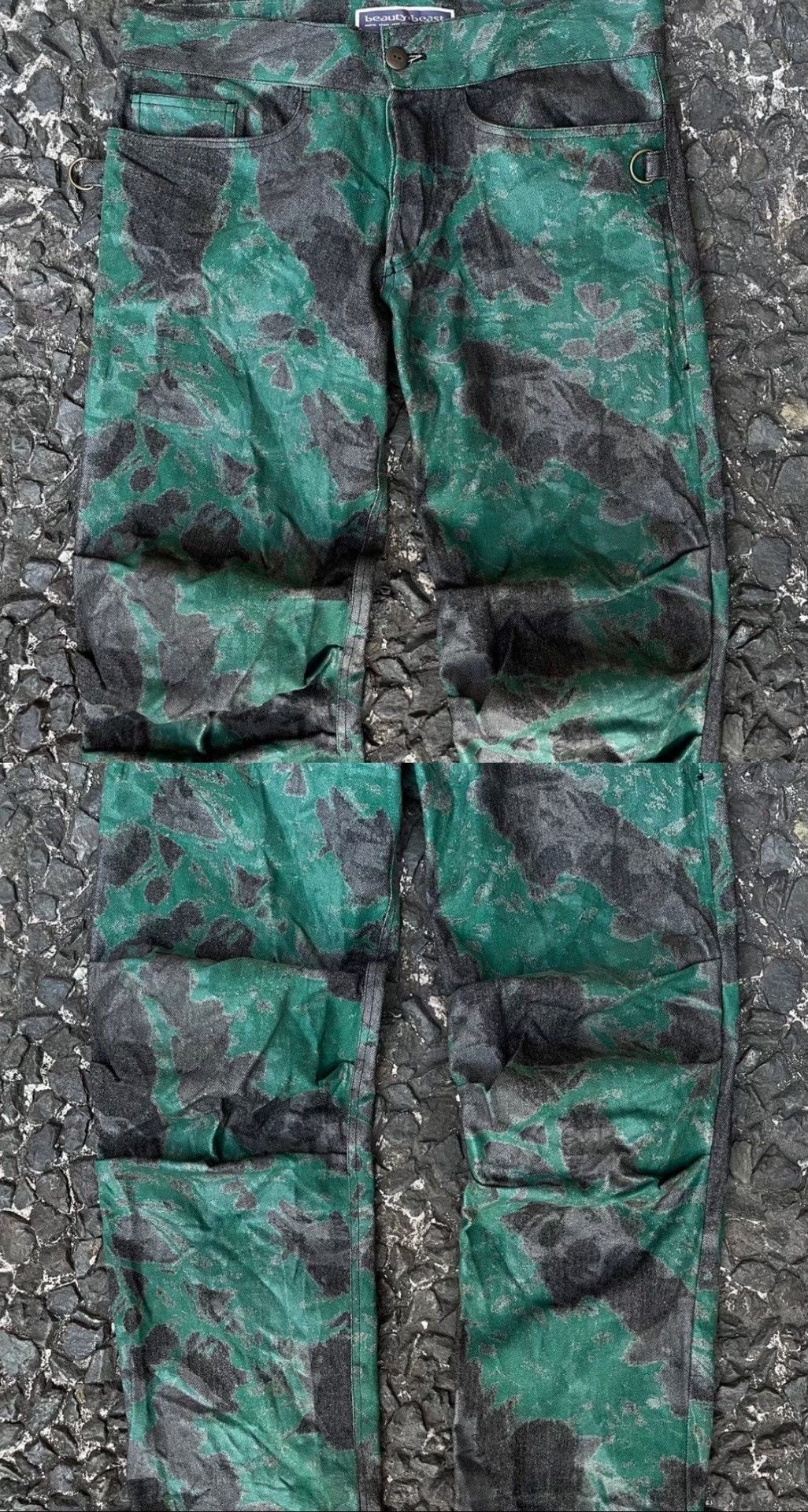Vintage Beauty:Beast F/W 1998 Dark Knight Denim Pants Size US 30 / EU 46 - 5 Thumbnail