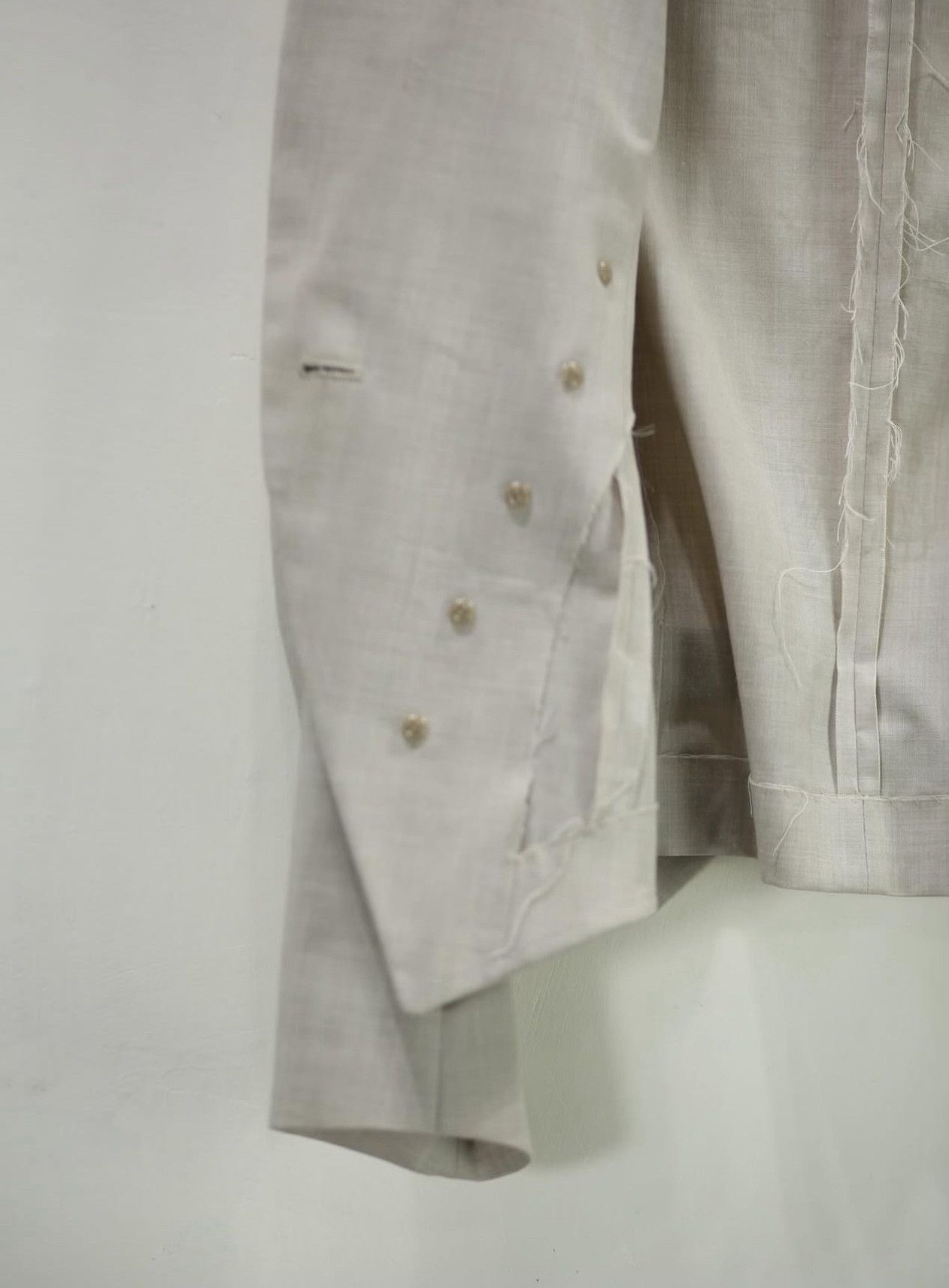 Vintage Vintage 1990s Yohji Yamamoto Mess Jacket Size M / US 6-8 / IT 42-44 - 7 Thumbnail