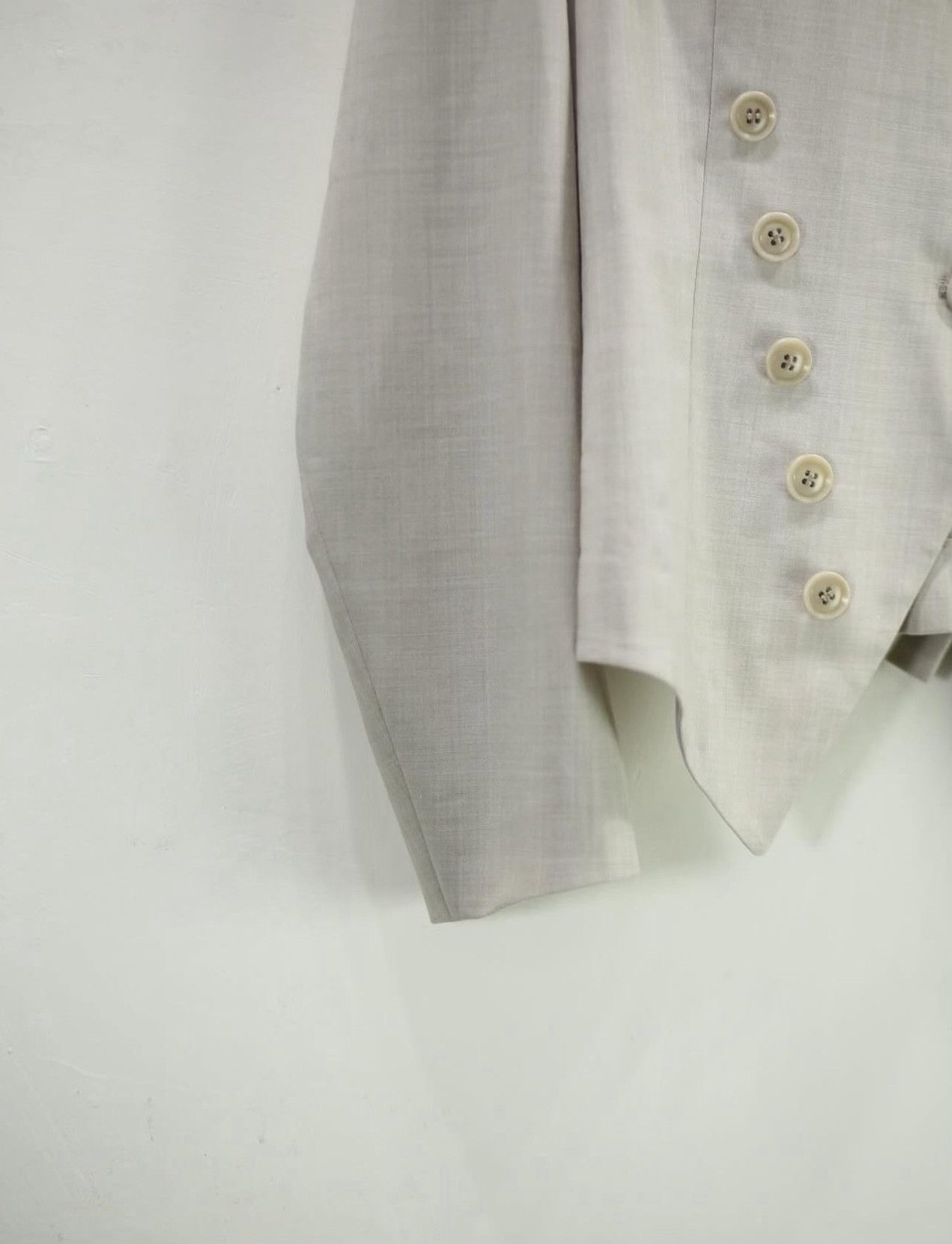 Vintage Vintage 1990s Yohji Yamamoto Mess Jacket Size M / US 6-8 / IT 42-44 - 5 Thumbnail
